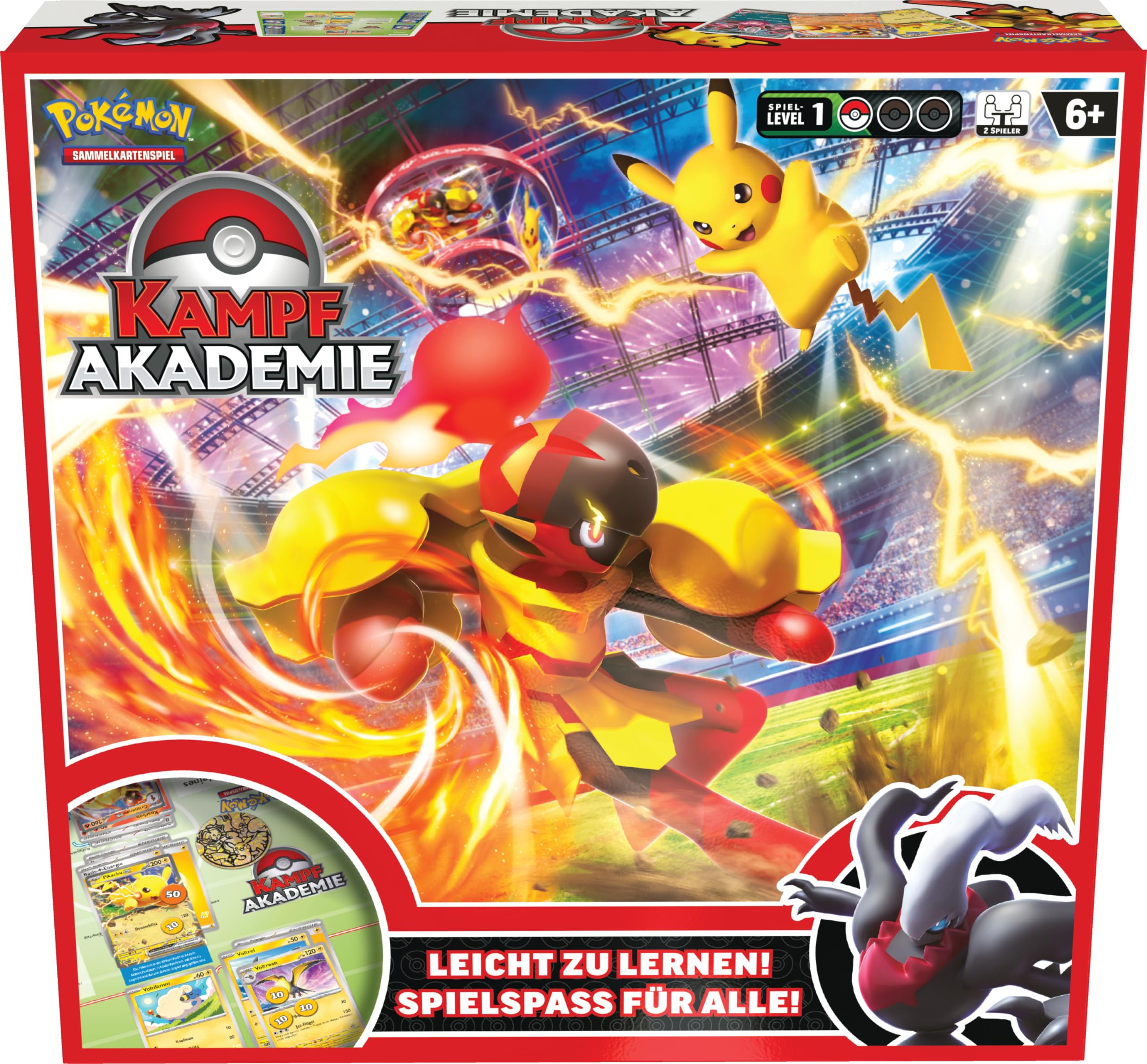 Pokémon-Sammelkartenspiel: Kampfakademie (Pikachu-ex, Crimanzo-ex & Darkrai-ex) Angebot bei HelloDeals