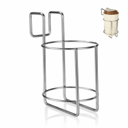 Getränkehalter fürs Bett, 9,2x9,2x15,2cm Hochwertiger Getränkehalter Metall Bett Praktisches Wasserflaschenzubehör Geeignet für Etagenbetten Autoschlafsaal (Silber) Angebot bei HelloDeals