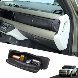 HIRUFAIT Auto-Aufbewahrungstasche, kompatibel mit Land Rover Defender 90, 110, 130, 2020–2025, für Beifahrer-Armaturenbrett, Zubehör, Oxford-Stoff, 1 Stück Angebot bei HelloDeals