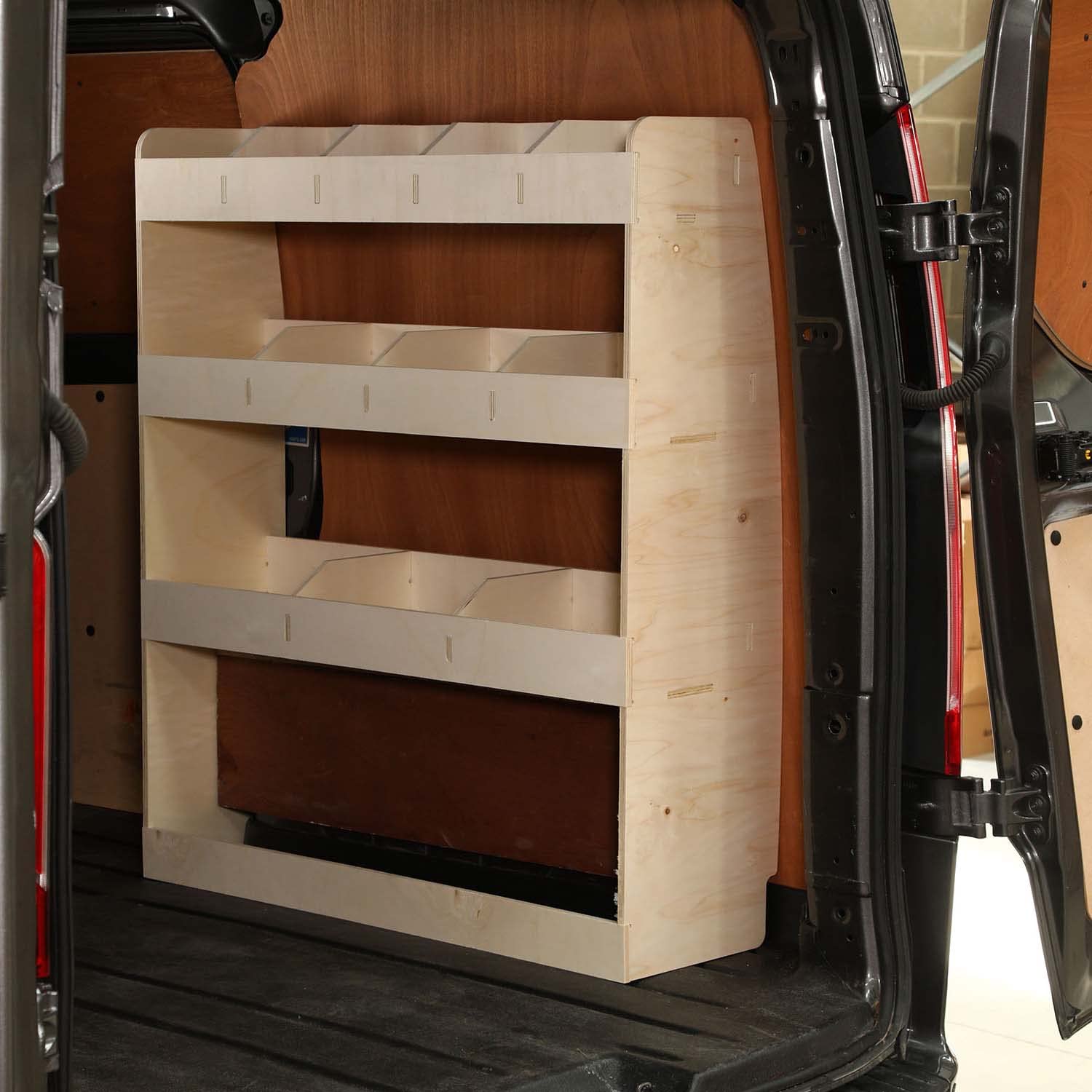 VANIFY - Kompatibel mit Mercedes VITO L2 (Long) 2003+ Fahrzeugeinrichtung Fahrzeugregale, Beifahrerseite Regal Angebot bei HelloDeals