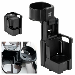 PSLER Getränkehalter für E-Klasse W211 S211 2004-2009 CLS C219 2006-2011 Mittelkonsole Ersatz A2116800014 B66920118-Auto-Mittelkonsolenhalter Schwarz Kunststoff W211 Getränkehalter Angebot bei HelloDeals