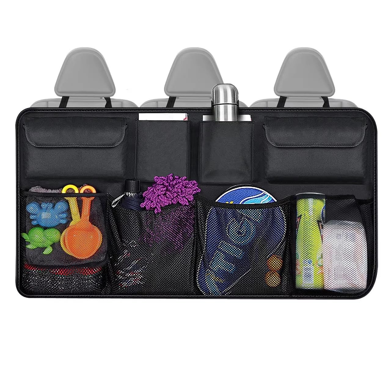 WENINETIES Auto Kofferraum Organizer für VW Multivan (T6.1) 2019-, Auto Box kofferraumtasche Toolbag Kofferraumorganizer Box Auto Zubehör Angebot bei HelloDeals