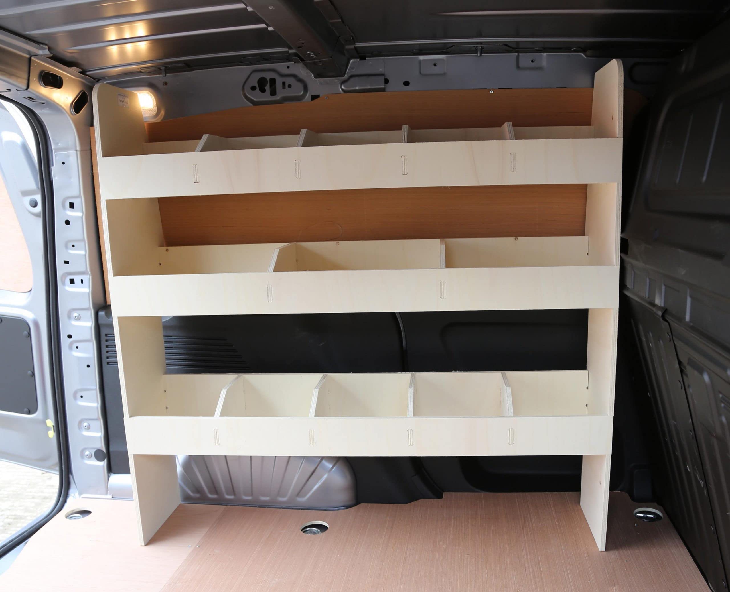 Vanify - Kompatibel mit Mercedes CITAN L2 (Long) 2013+ Fahrzeugeinrichtung Fahrzeugregale, Fahrerseite Regal Angebot bei HelloDeals