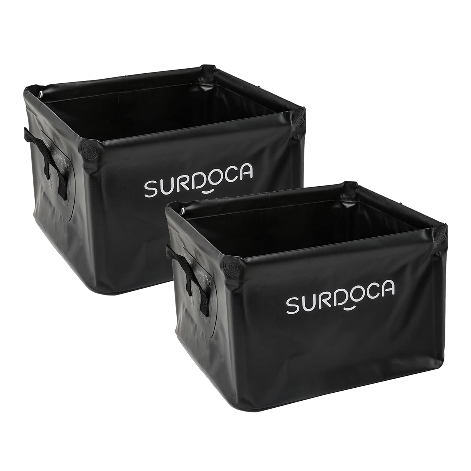 SURDOCA Multifunktionale Faltbare Aufbewahrungsbox Kofferraum Organizer, Vollständig Wasserdicht, Faltbox, Kofferraumtasche, 18 Liter, Schwarz 2 Stück 2pcs L-18L Angebot bei HelloDeals