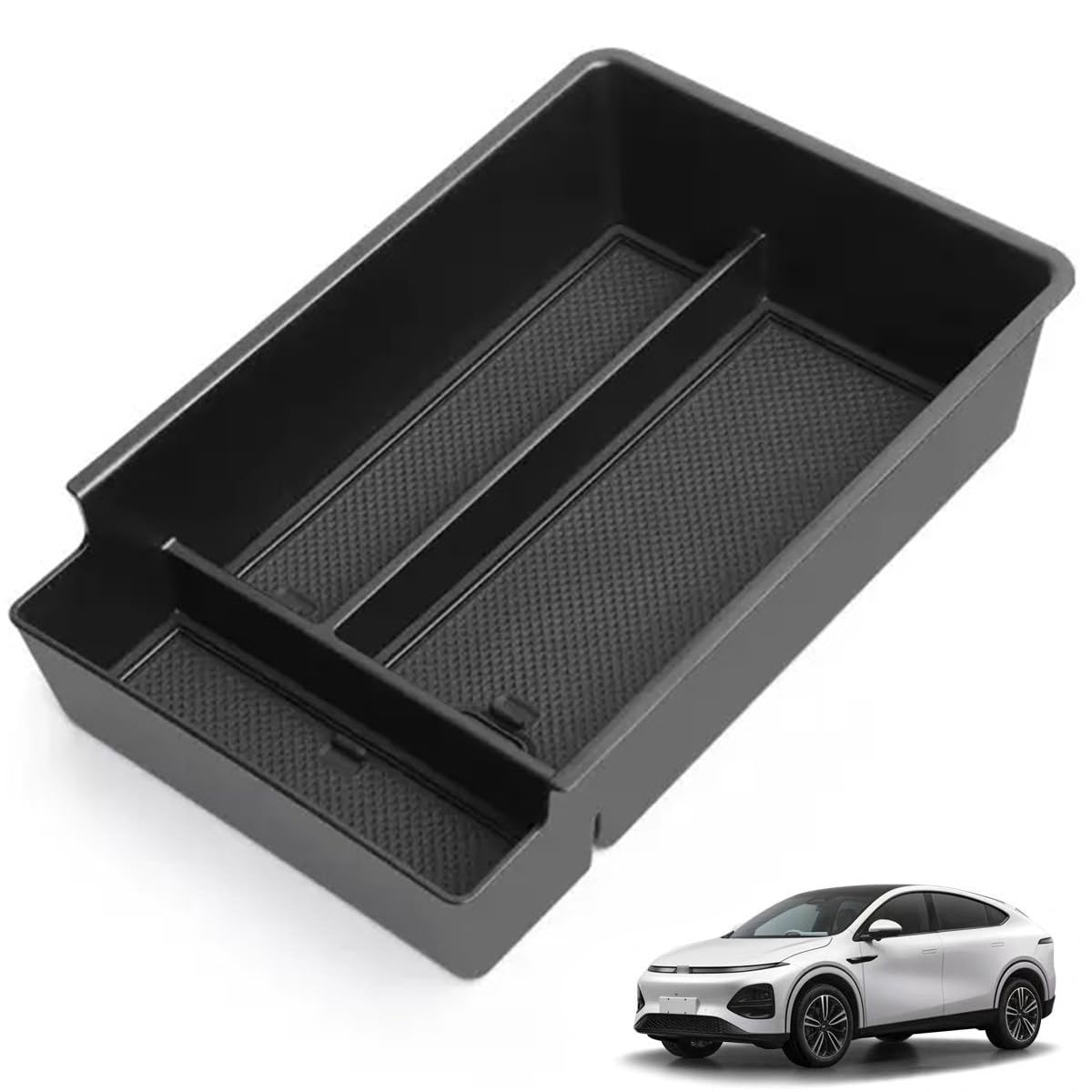 Boolico Mittelkonsole Armlehne kompatibel Für Xpeng G6 2023 2024 2025 Organizer Aufbewahrungsbox Tray Storage Armlehnen Zubehör Angebot bei HelloDeals
