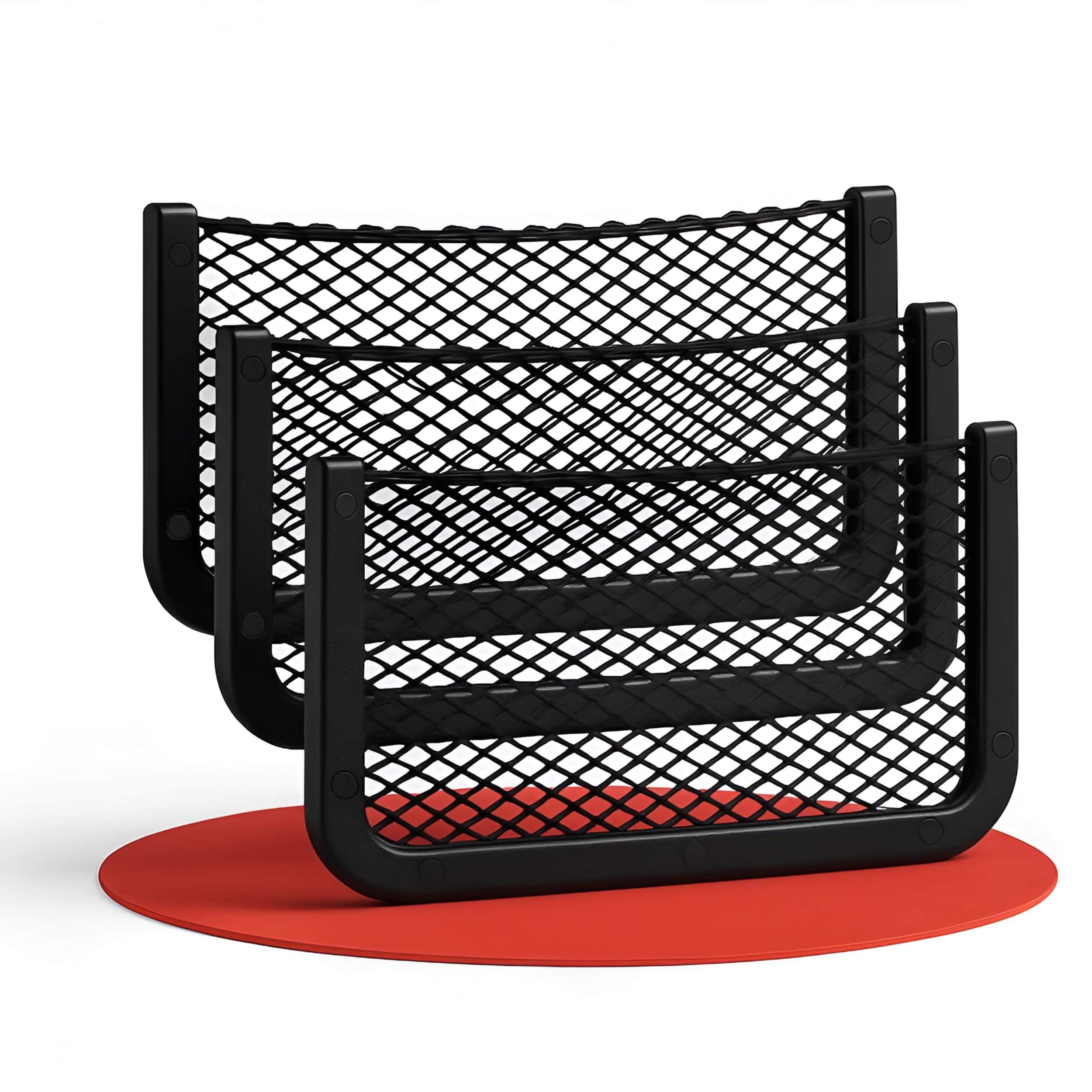 Vicera Aufbewahrungsnetz Wohnmobil mit Rahmen 3 Stück - Stabiles Ablagenetz Camper, Gepäcknetz für Ordnung im Auto 3er Set Angebot bei HelloDeals