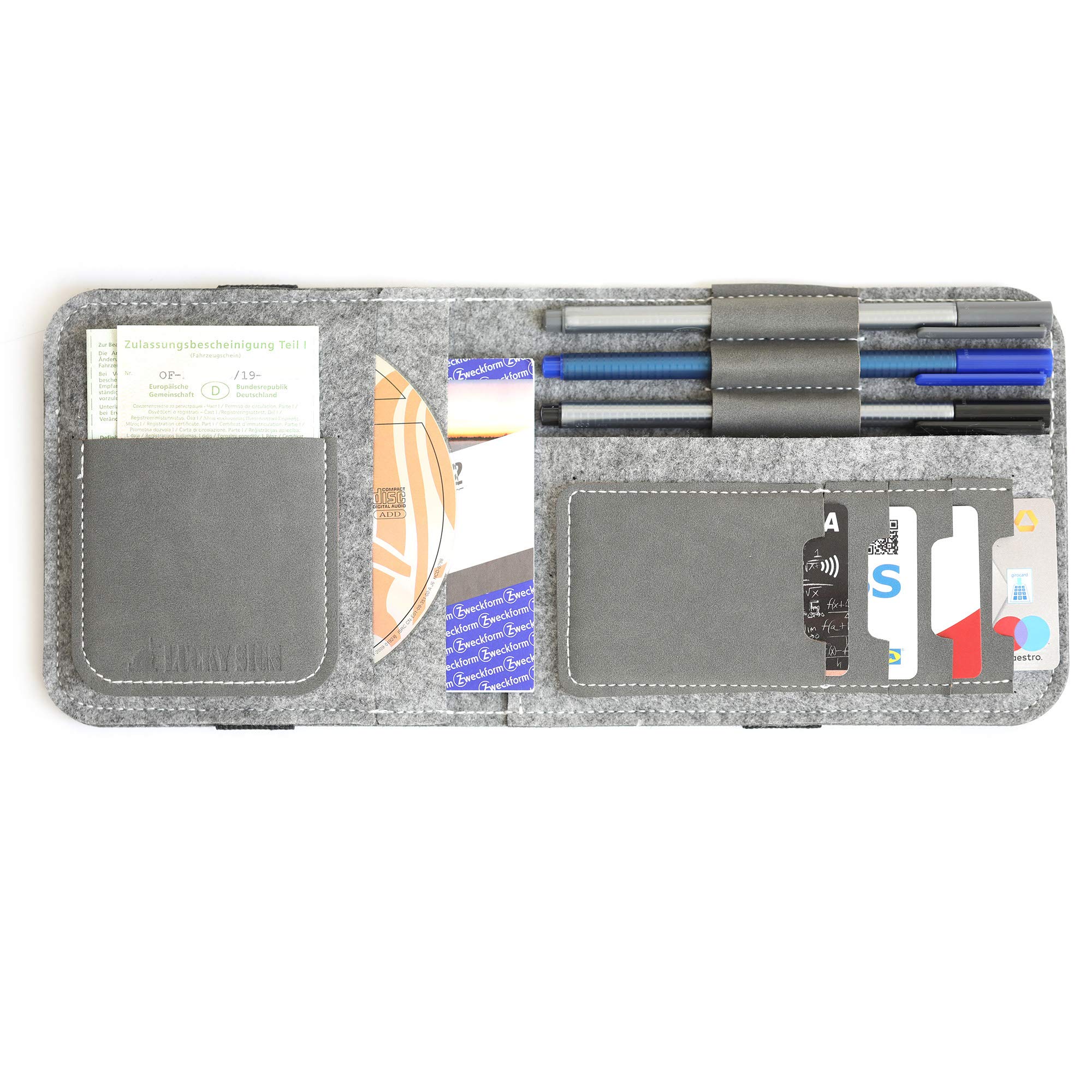 Lucky Sign Auto Sonnenblende Lagerung Fahrbuch Organizer Angebot bei HelloDeals