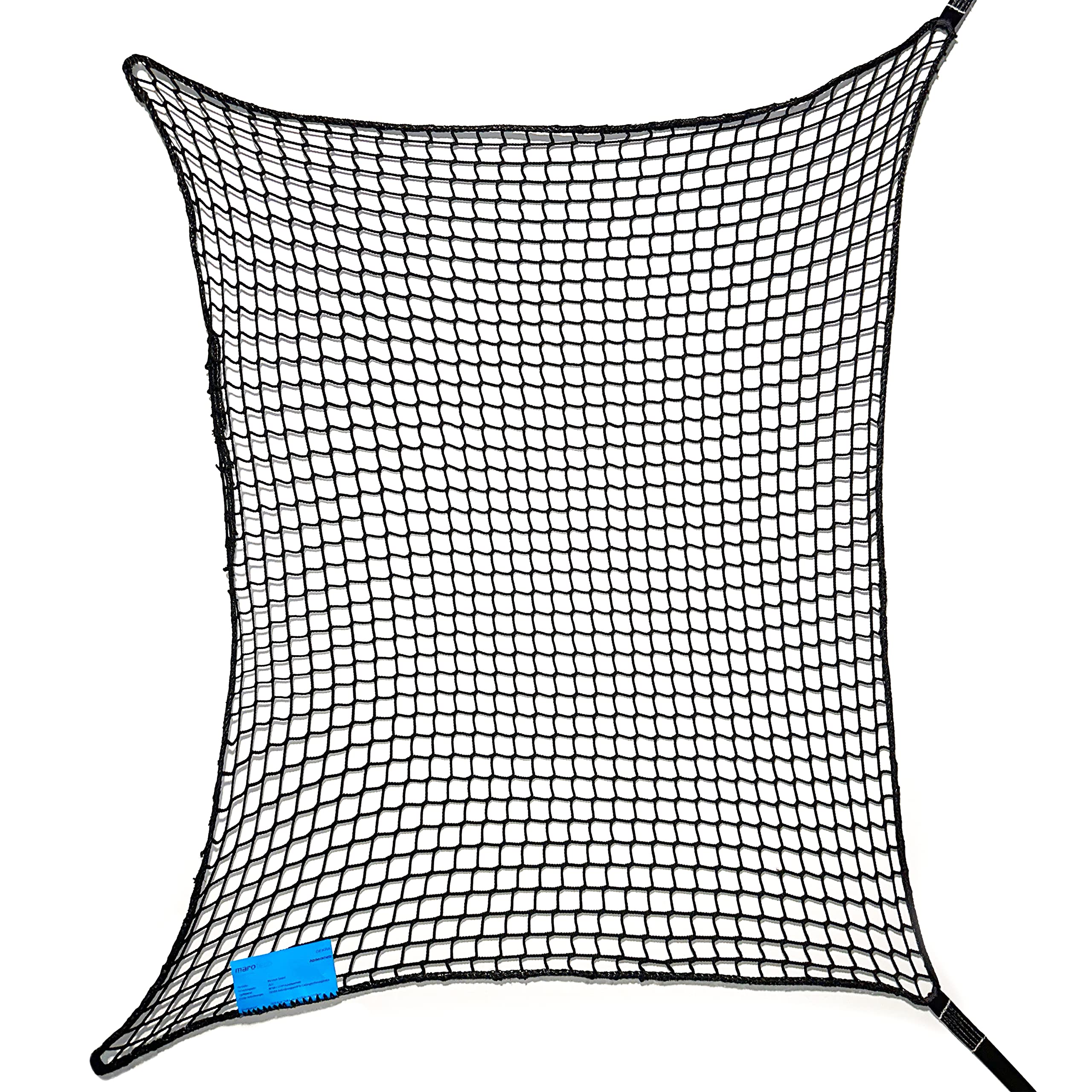 LASIPROFI - PKW Netz zur Ladungssicherung | Praktisches Gepäcknetz für das Auto | Ideal für den Transport. | Größe: 1.200x1.000mm | Farbe: schwarz Angebot bei HelloDeals