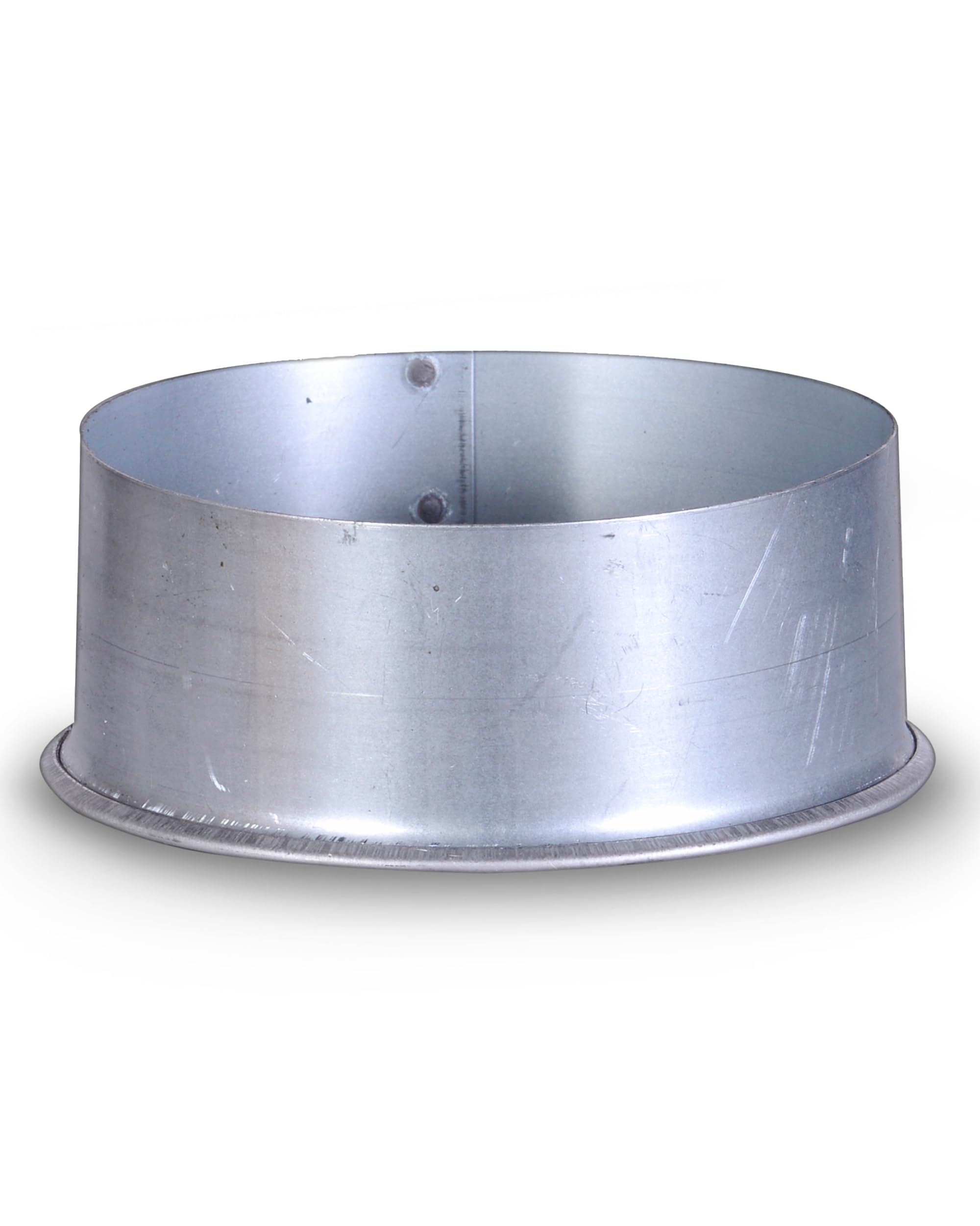 FIREFIX A150/K FAL Ofenrohrkapsel/Wandfutterdeckel, ø 150 mm - Ofenrohre aus Stahlblech, 0,6 mm stark, konisch einsteckbar, Längen lasergeschweißt, Silber Angebot bei HelloDeals