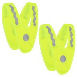 lzijun 2 STK Kinder Warnwesten, Sicherheitsweste, Leuchtweste Reflektorweste, Reflektierende Weste Warnkragen für Kinder, Fahrrad, Auto Kinderwarnweste Angebot bei HelloDeals