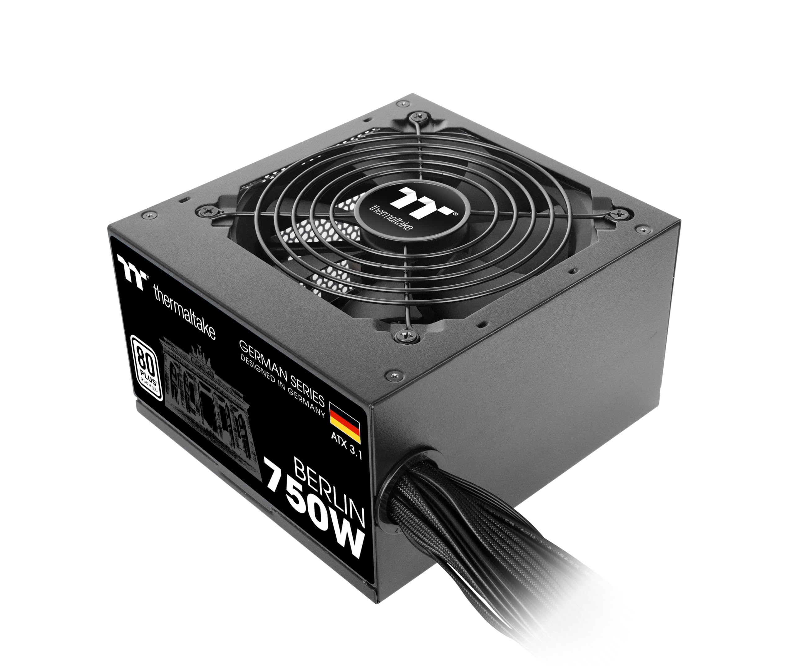 Thermaltake Berlin 750W Netzteil | ATX 3.1 | 12V-2 * 6 Pin | German Series Angebot bei HelloDeals