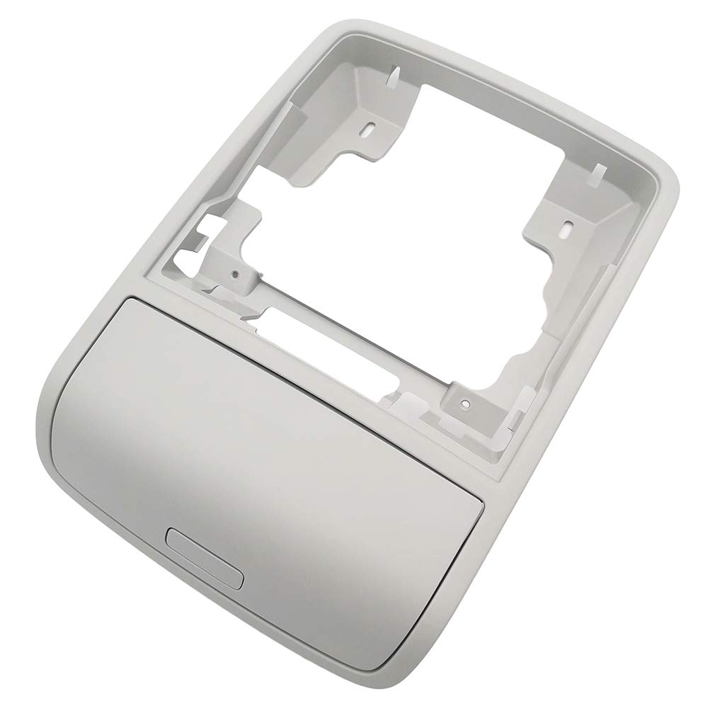 ShangDeLi Auto Brillenfach Sonnenbrille Ablagefach Brillenetui Sonnenbrille Halter Für B6 Golf 5 MK5 Golf 6 MK6 Zubehör Grau Brillenhalter Angebot bei HelloDeals