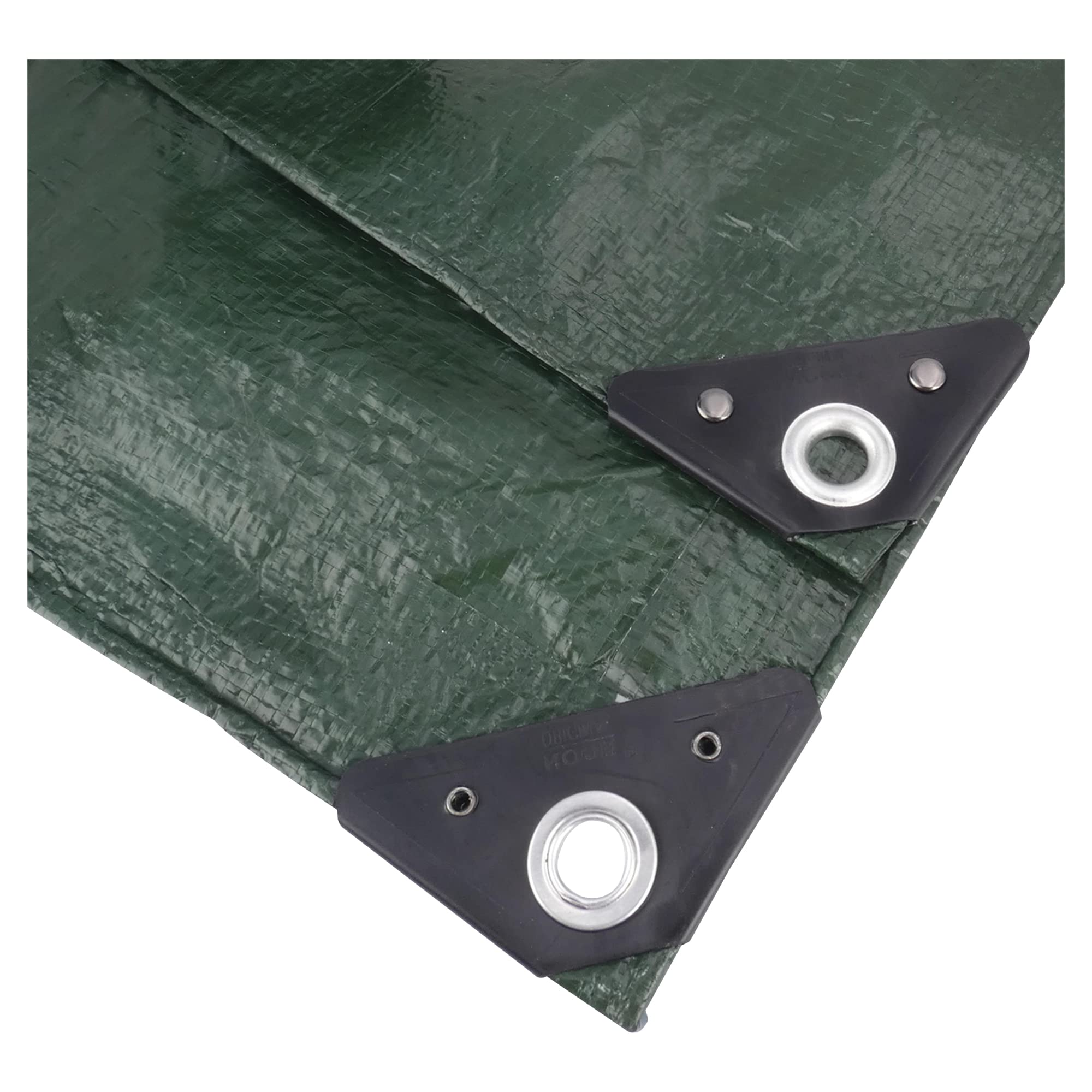NOOR Abdeckplane wasserdicht „Easy“ 4x6m 90g/m², UV-stabilisiert, beidseitig beschichtet, Gewebeplane für Schutz vor Witterung, Garten Camping & Outdoor, Grün 90g/m² 4 x 6 m Grün Angebot bei HelloDeals