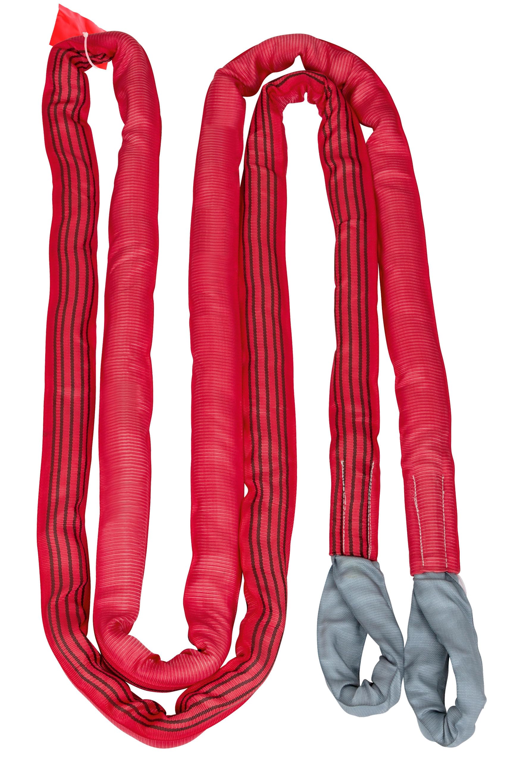 Kerbl Abschleppschlinge (L x B 10 m x 4 cm, Bruchlast 35000 kg, Farbe Rot, zum Schleppen von Fahrzeugen wie LKW usw.) 37707 Angebot bei HelloDeals