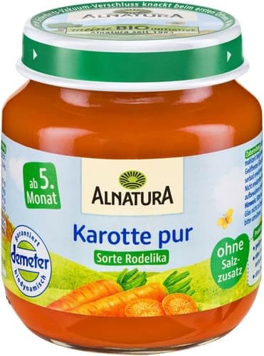 Alnatura DEMETER Karotte pur (0.12 kg) Angebot bei HelloDeals