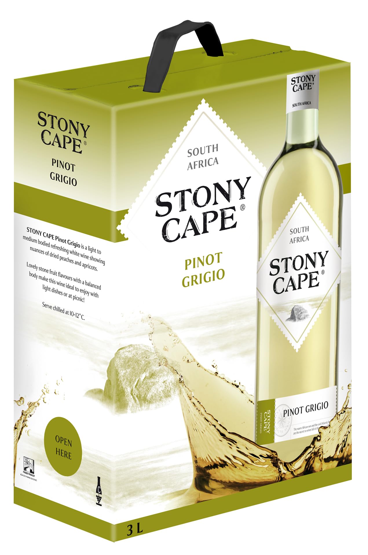 Stony Cape Pinot Grigio Südafrika Trocken (1 x 3 l) Pinot Grigio 3 l Angebot bei HelloDeals