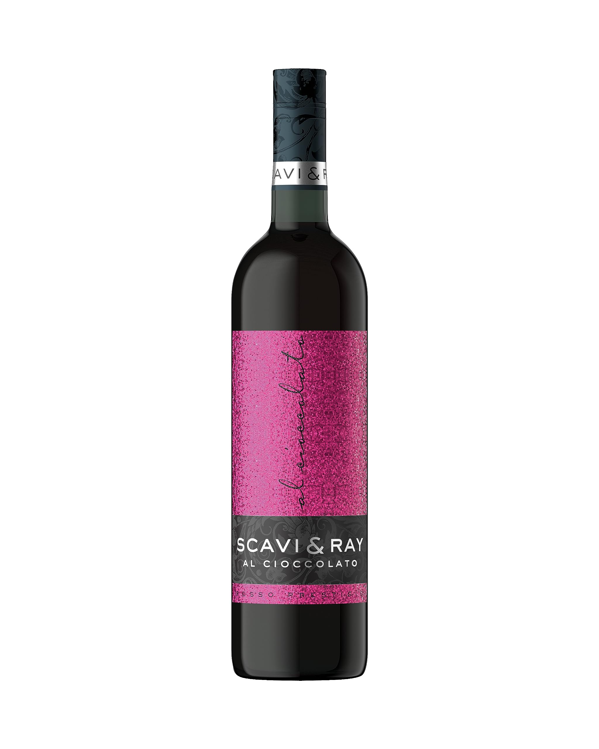 SCAVI & RAY Al Cioccolato Rotwein 0,75l, süß, aromatisierter Wein aus Italien, fruchtig-intensiv mit Schokoladen-Note 10% Vol. Alkohol - kalt & heiß genießbar Al Cioccolato 750 ml (1er Pack) Angebot bei HelloDeals