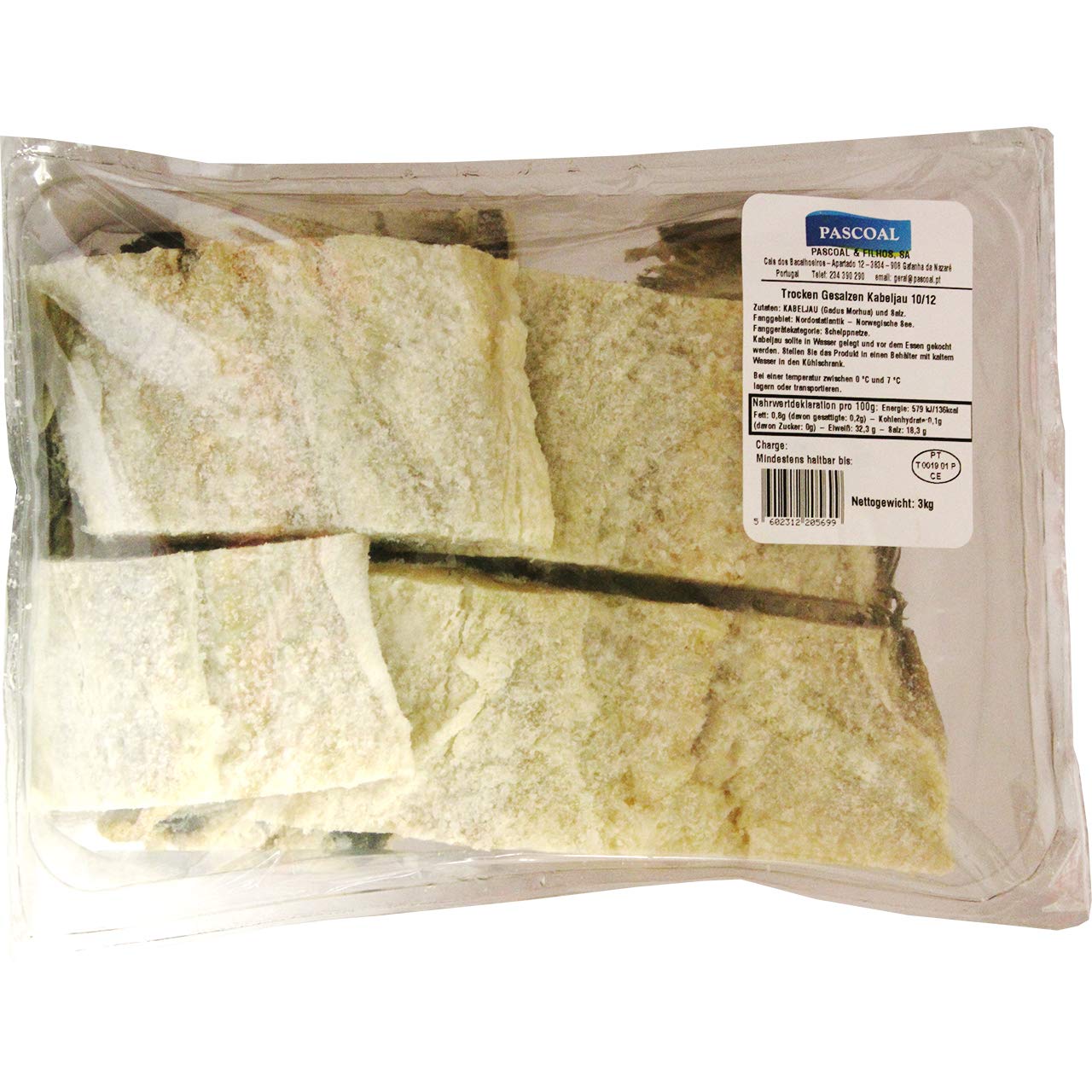 Bacalhau salgado - Getrockneter Kabeljau 3 Kg Angebot bei HelloDeals
