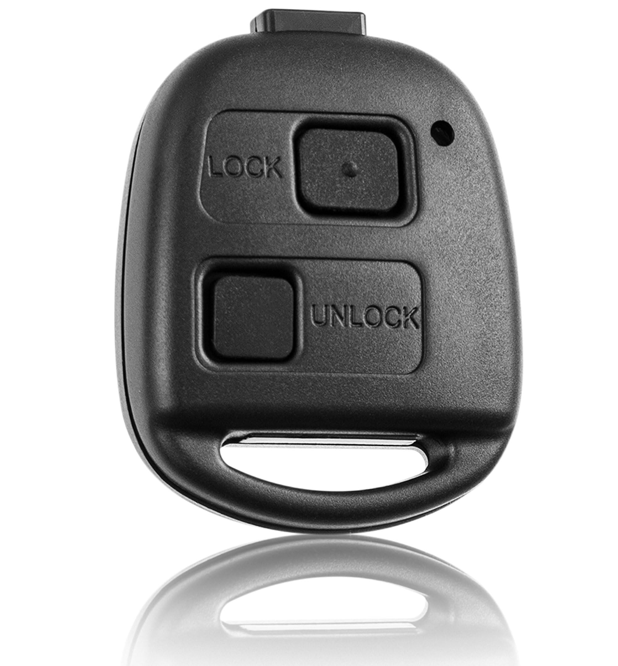 2 Tasten Gehäuse der Fernbedienung für Toyota Auris Avensis Corolla RAV4 Tundra Yaris - Auto Schlüsselgehäuse Pilot Autoschlüssel Angebot bei HelloDeals