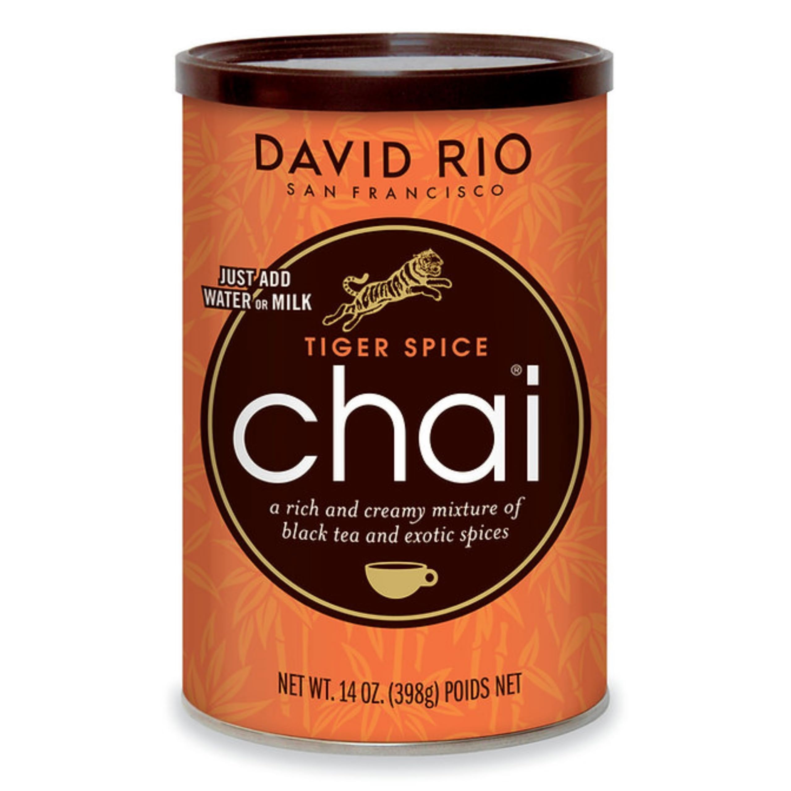 David Rio Chai Tiger Spice aus San Francisco, Pappwickeldose (1 x 398 g) 398 g (1er Pack) Angebot bei HelloDeals