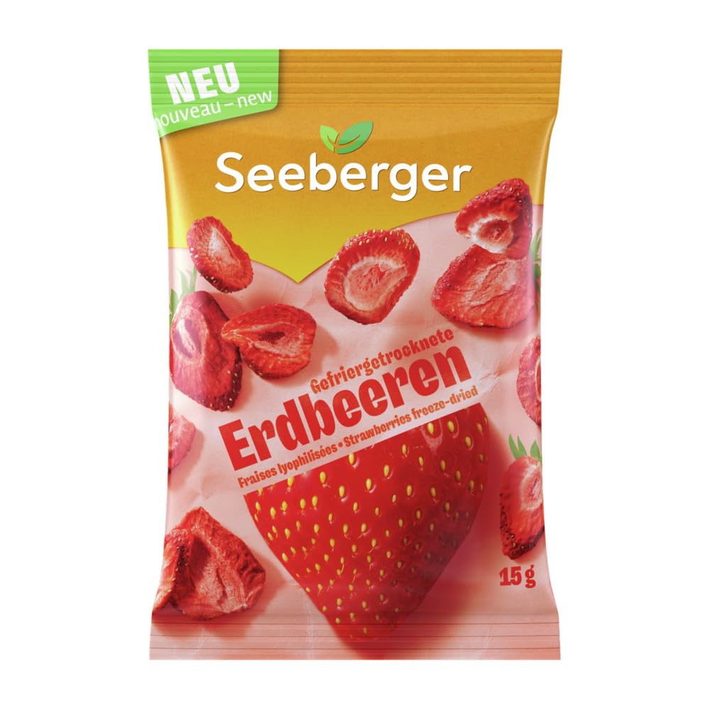 Seeberger Gefriergetrocknete Erdbeeren, 15g Angebot bei HelloDeals
