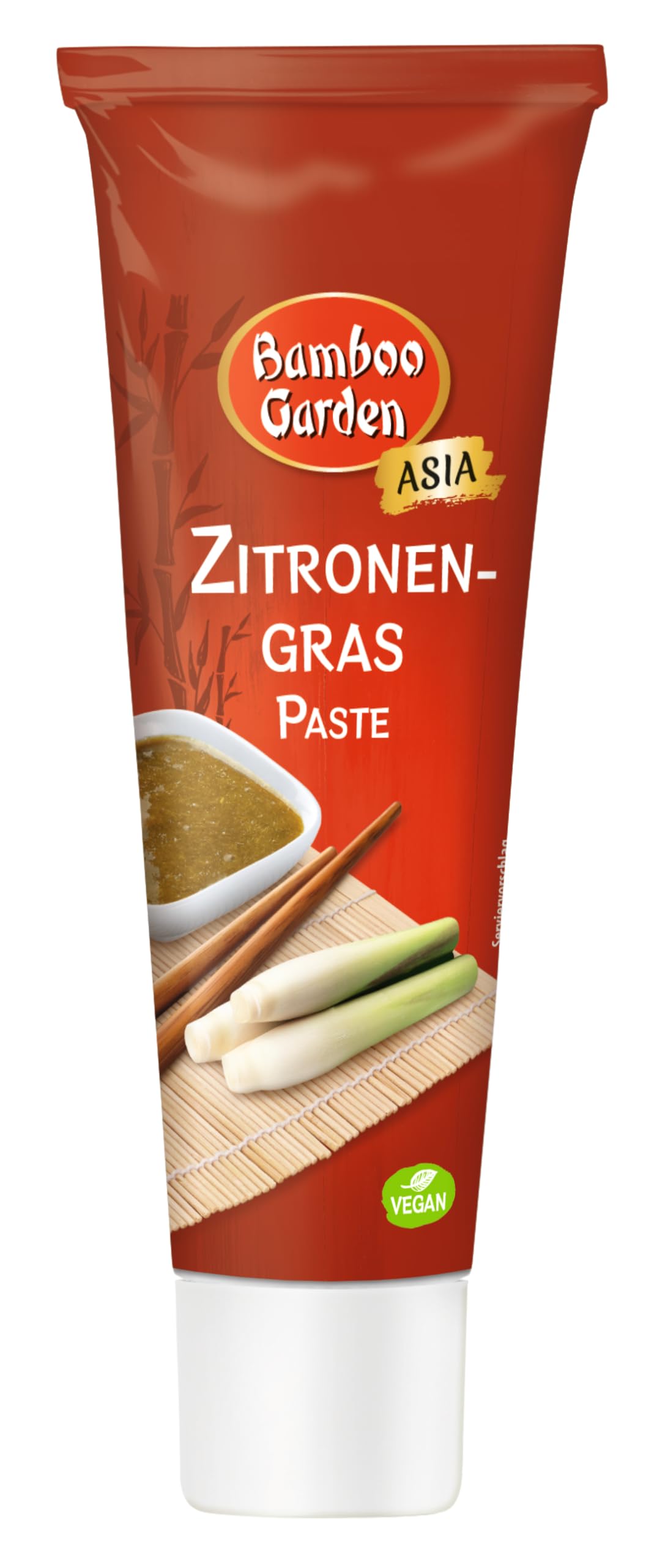 Bamboo Garden - Zitronengraspaste | Zum Würzen von Saucen und Dips | Wiederverschließbare Verpackung | Vegan | 45 g in der Tube Angebot bei HelloDeals