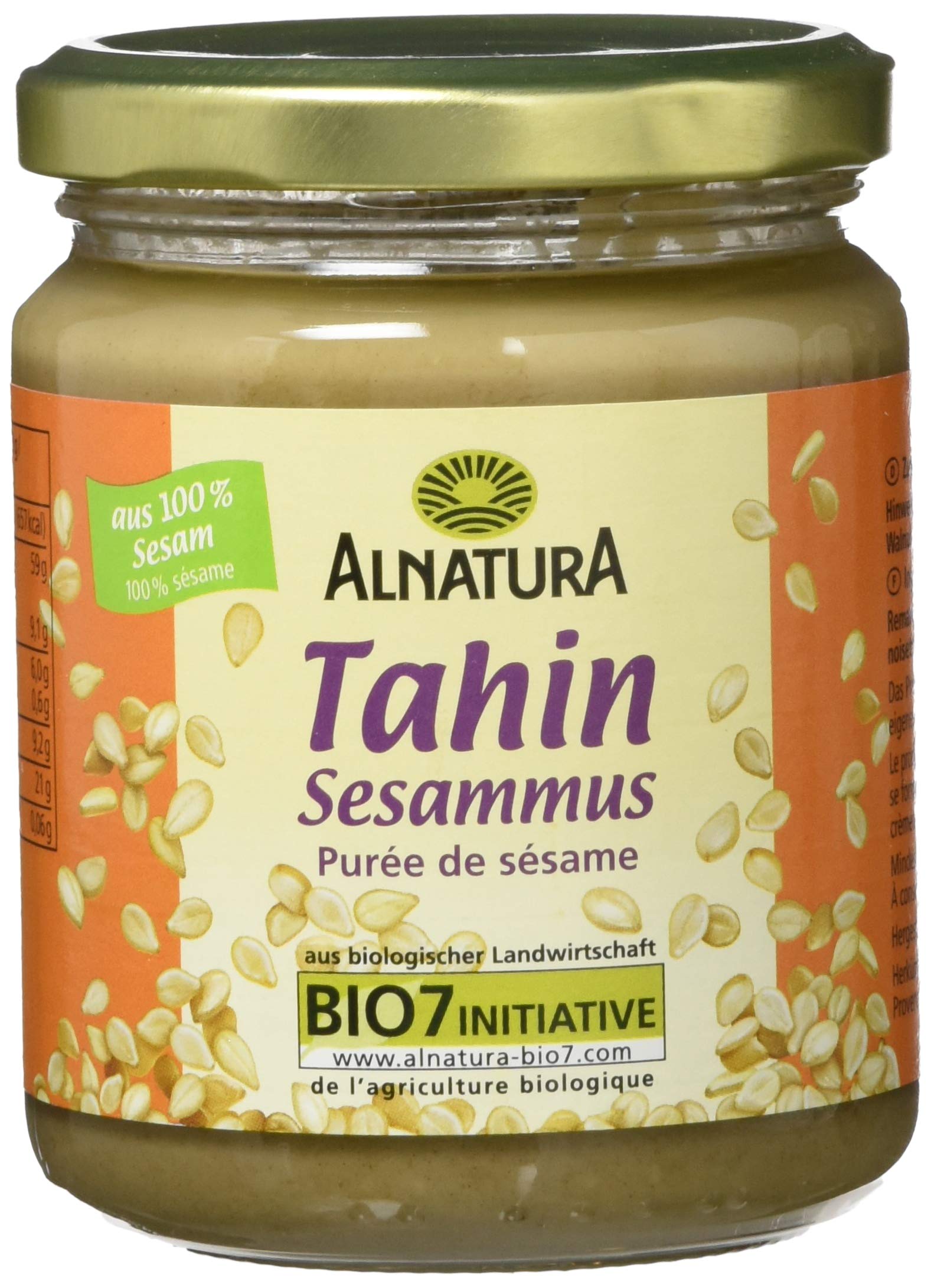 Alnatura Bio Tahin, Sesammus, 250g Angebot bei HelloDeals