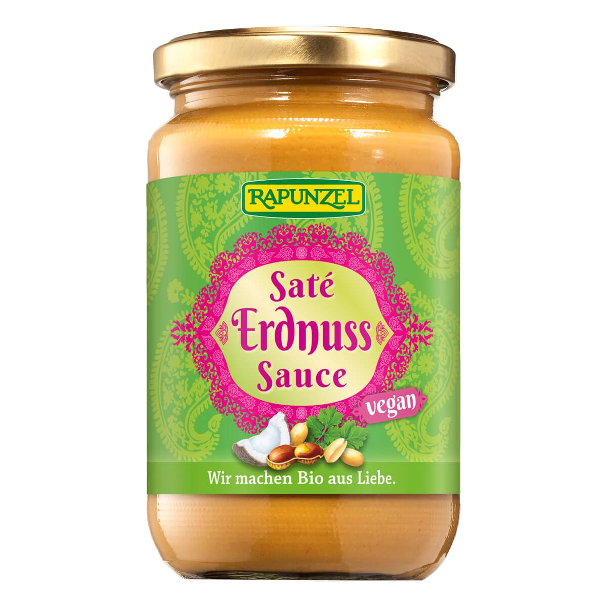 Rapunzel Bio Saté Erdnuss-Sauce (1 x 330 ml) Angebot bei HelloDeals
