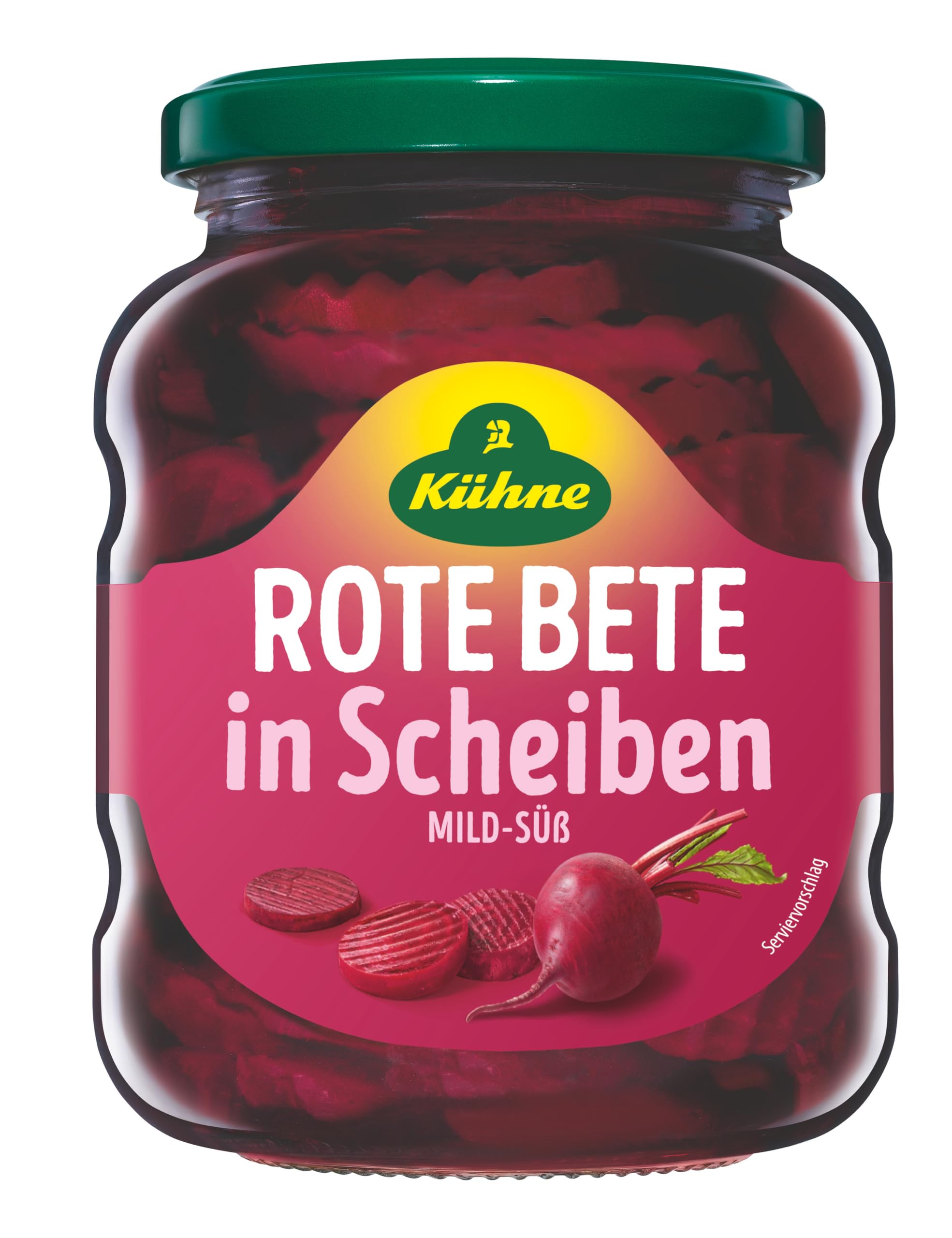 Kühne Rote Bete Scheiben, 370ml 330 g (1er Pack) Angebot bei HelloDeals