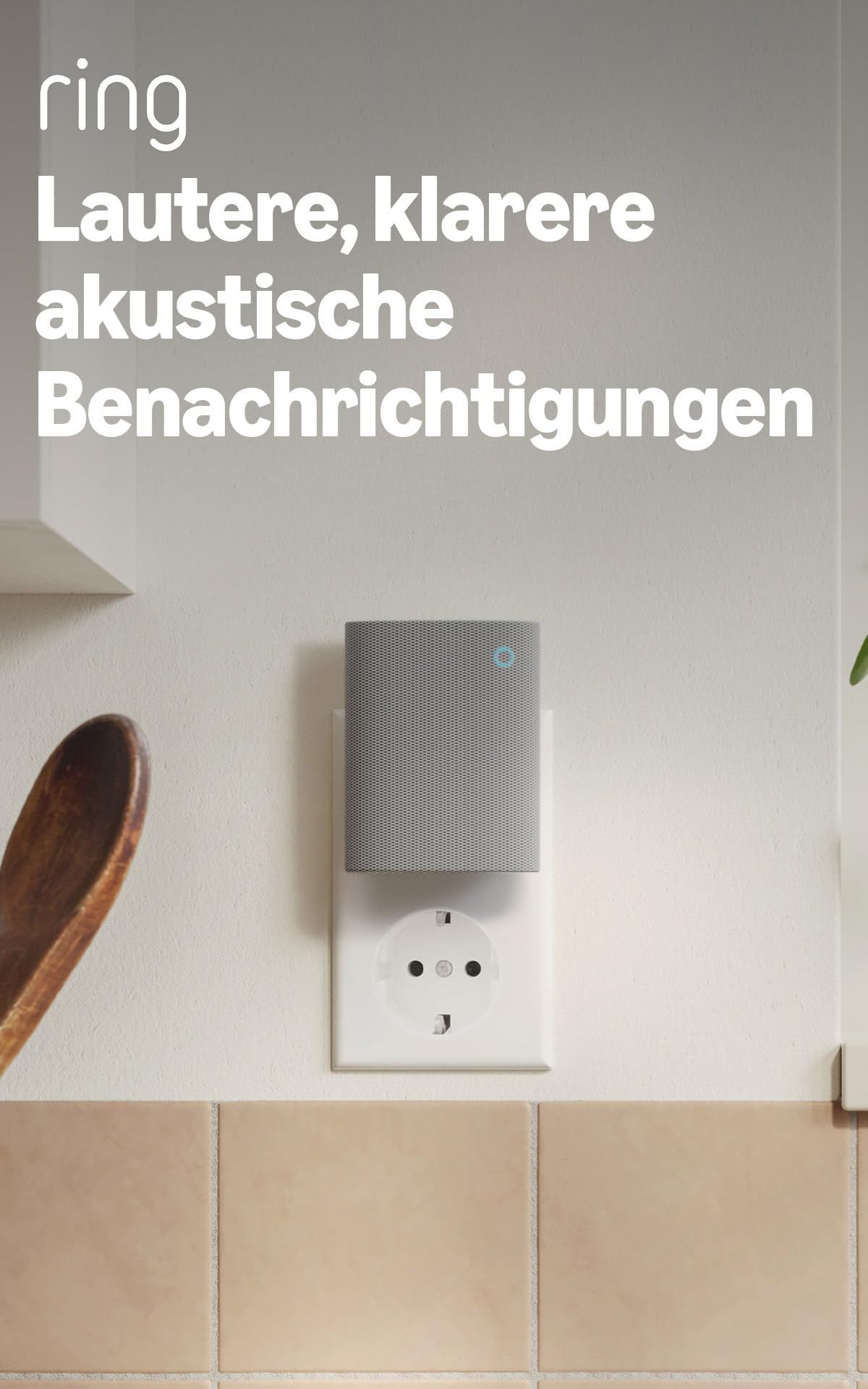 Ring Chime (neueste Generation) | Optimierte akustische Benachrichtigungen für Ring-Videotürklingeln und -Sicherheitskameras | Bluetooth und WLAN | Steckerfertig zur Selbstinstallation Angebot bei HelloDeals
