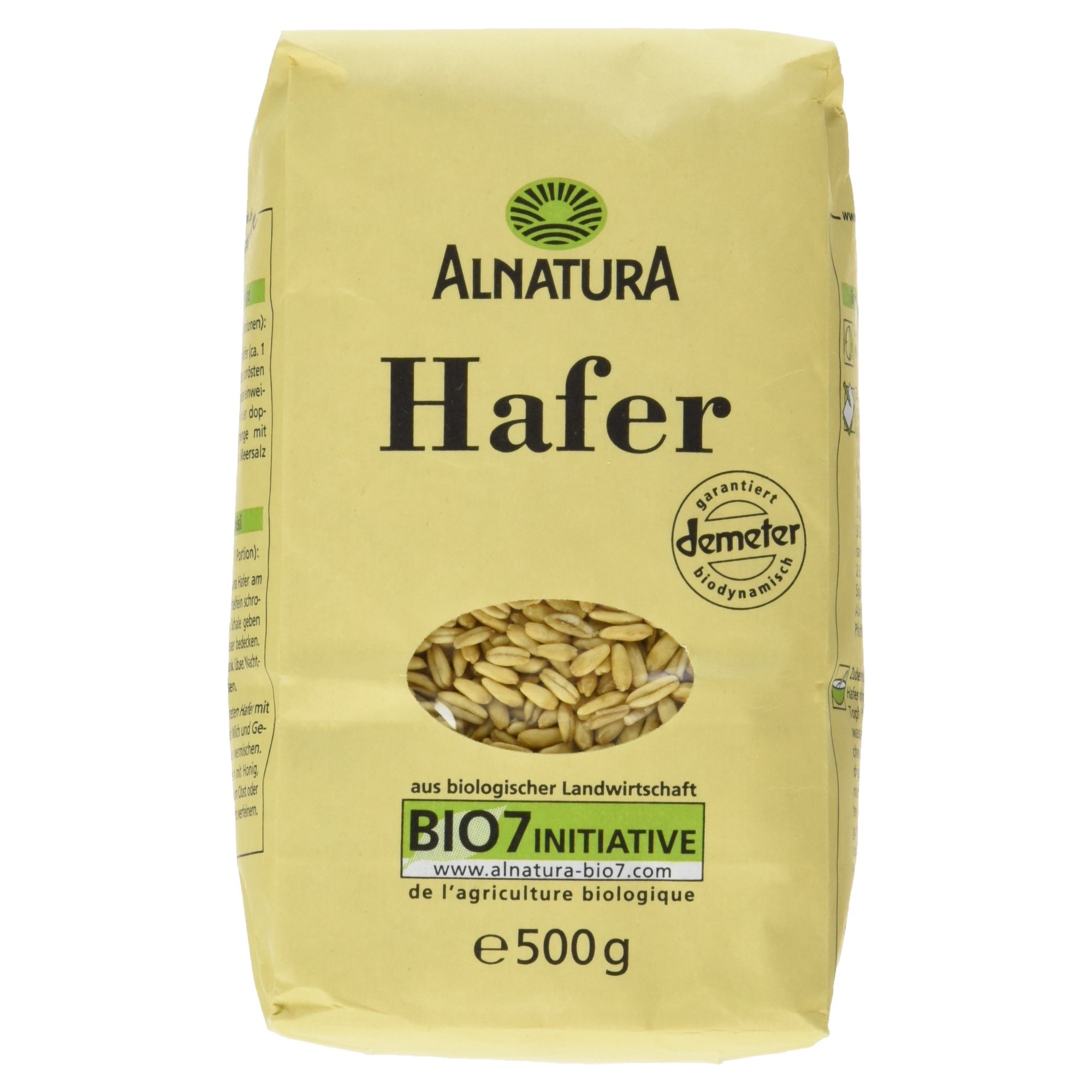 Alnatura Bio Haferkerne, 500g Nussigen Geschmack 500 g (1er Pack) Angebot bei HelloDeals