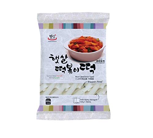 Matamun Rice Cake Stick-Reiskuchen tube (Stangen) 600g, Korean Tteok-bokki Angebot bei HelloDeals