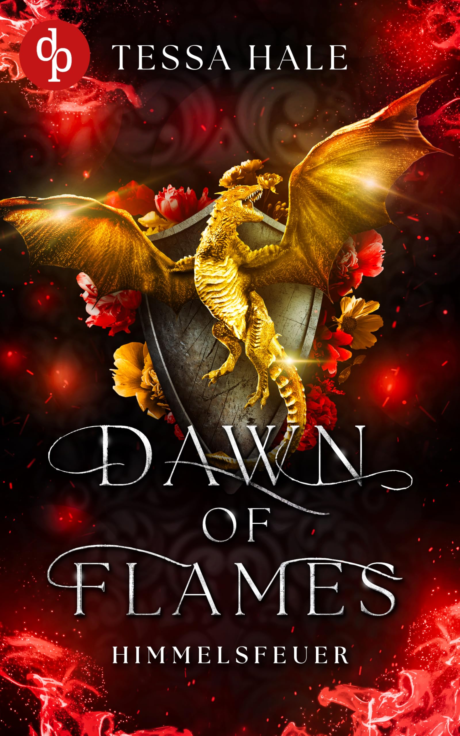 Dawn of Flames – Himmelsfeuer | Spicy Urban Romantasy / Reverse Harem / Drachenwandler / Academy Romance (Dragons of Ember Hollow 3) Angebot bei HelloDeals
