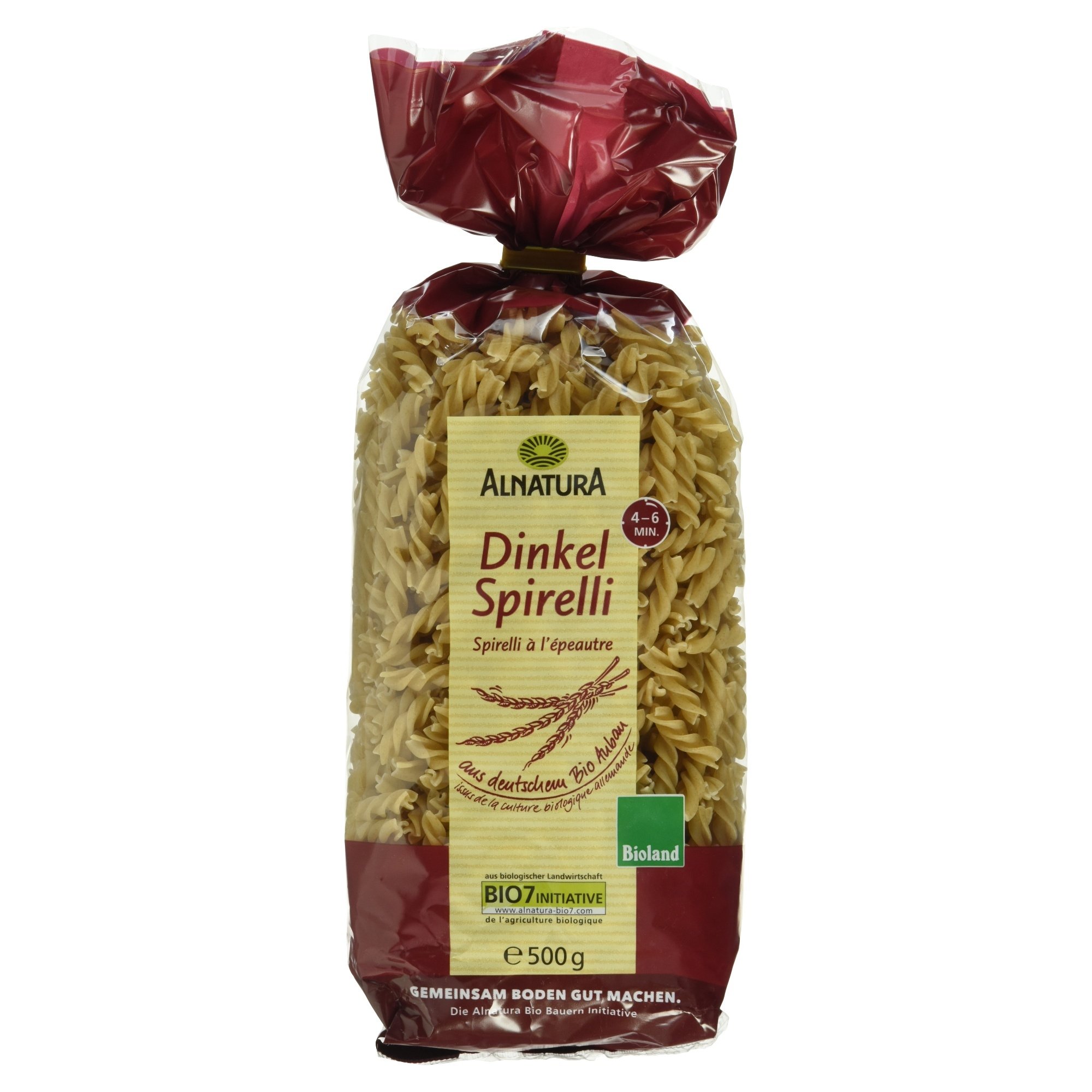 Alnatura Bio Dinkel Spirelli, 500g (Verpackung kann variieren) Angebot bei HelloDeals