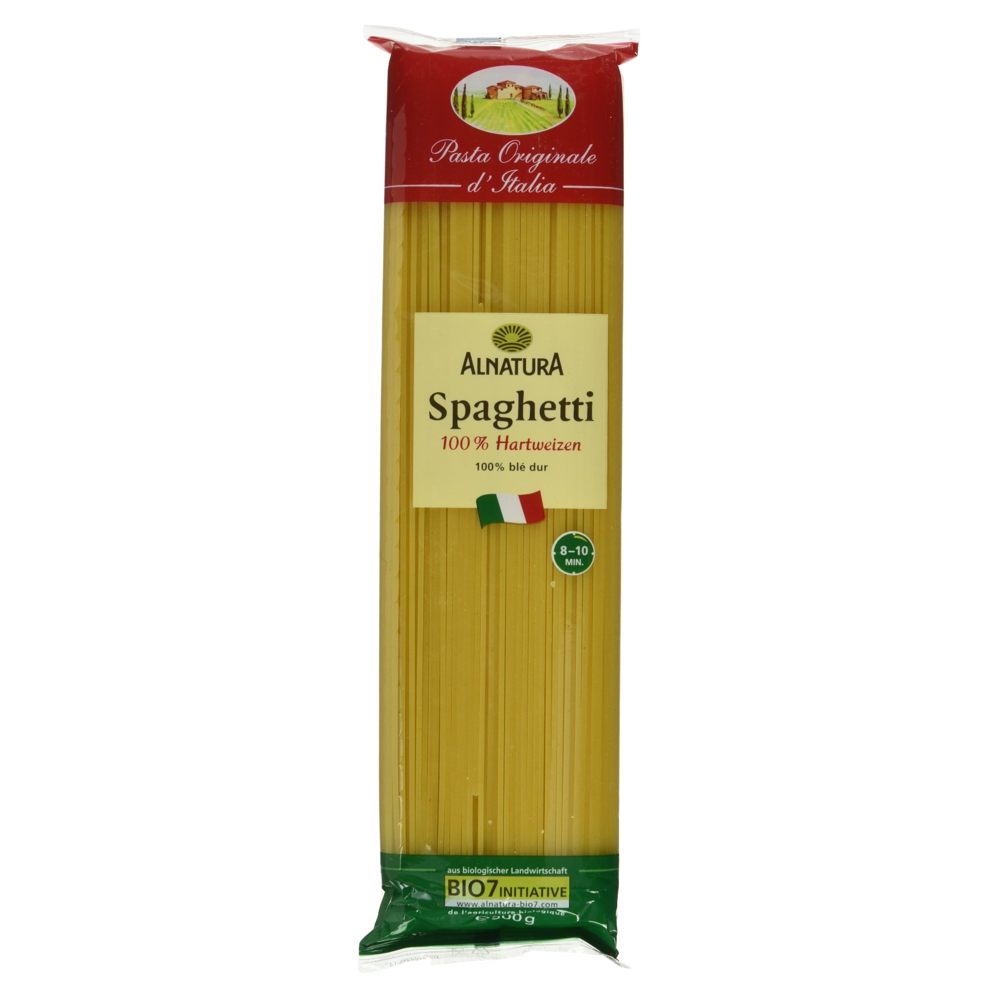 Alnatura Bio Spaghetti aus Hartweizengrieß, 500g Gemüse 500 g (1er Pack) Angebot bei HelloDeals