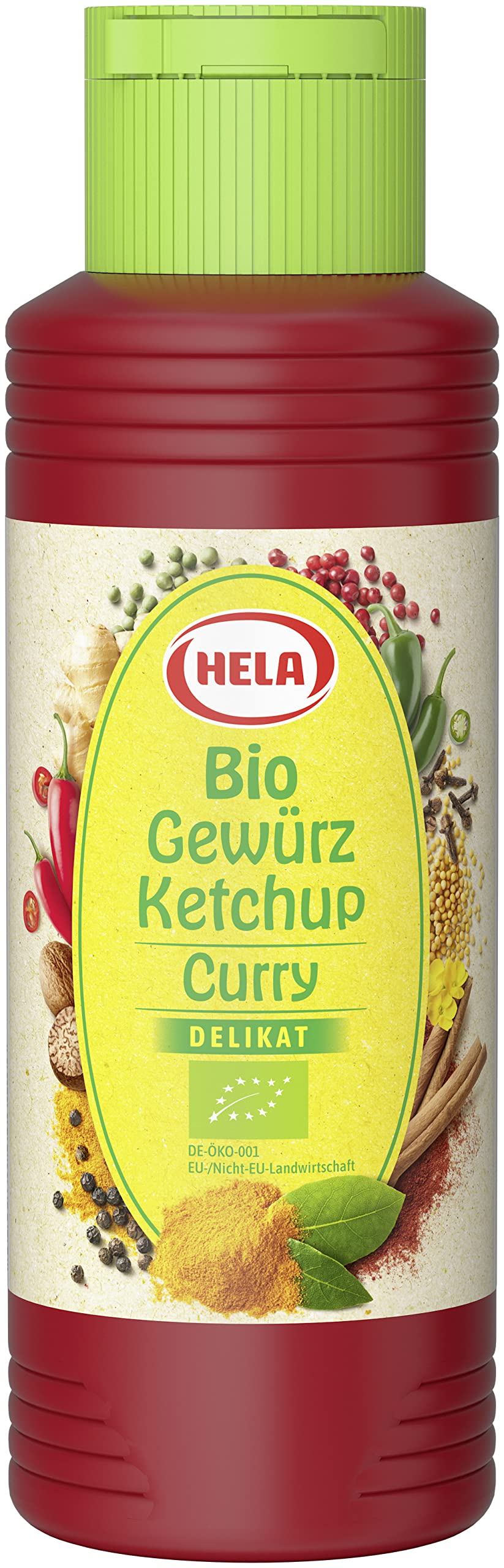 Hela Bio Gewürz Ketchup Curry delikat 300 ml 300 ml (1er Pack) Angebot bei HelloDeals
