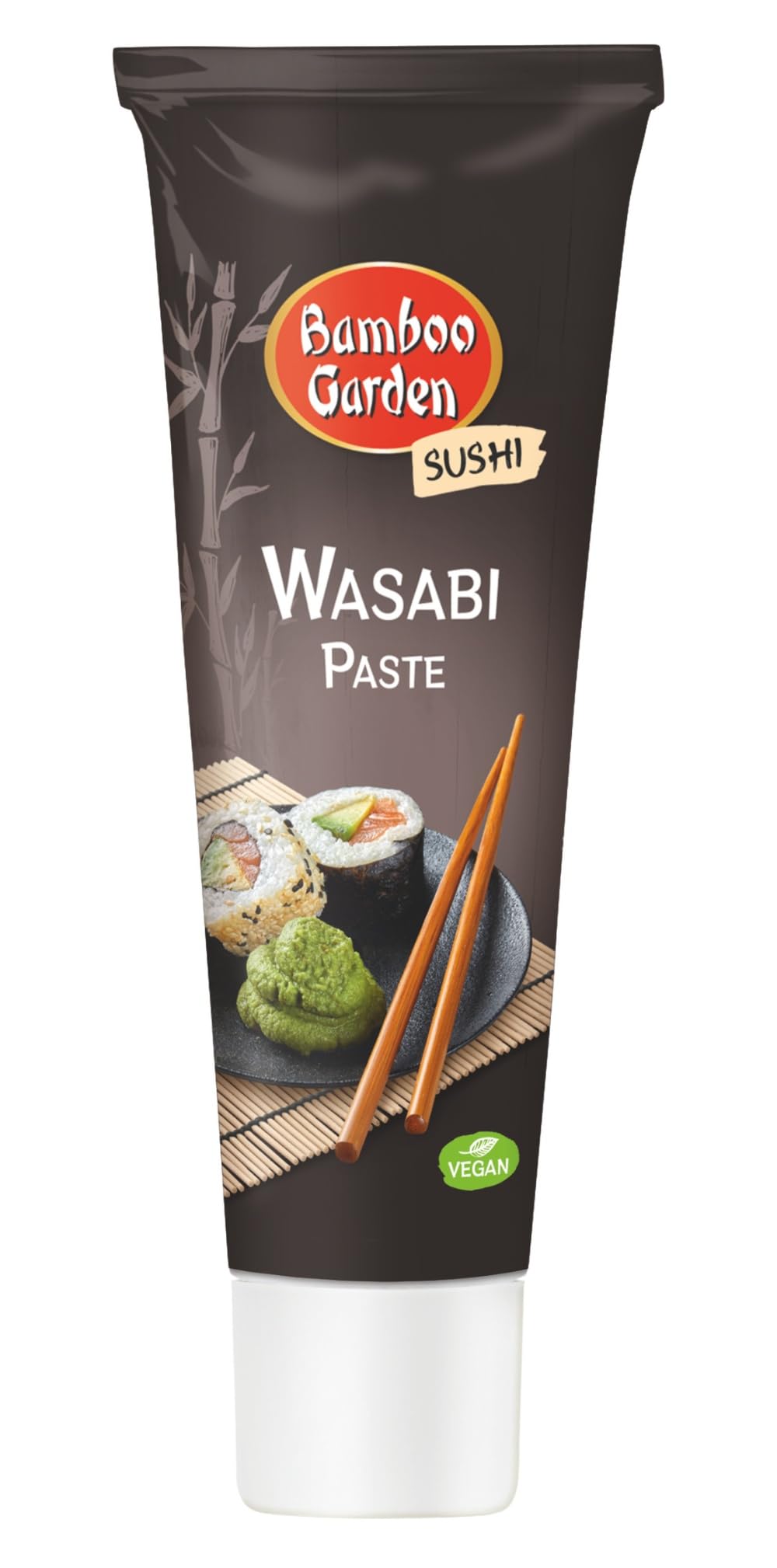 Bamboo Garden - Wasabipaste | Scharfer Würzpaste für Lachs, Thunfisch und Sushi | Vegan | 45 g in der Tube Angebot bei HelloDeals