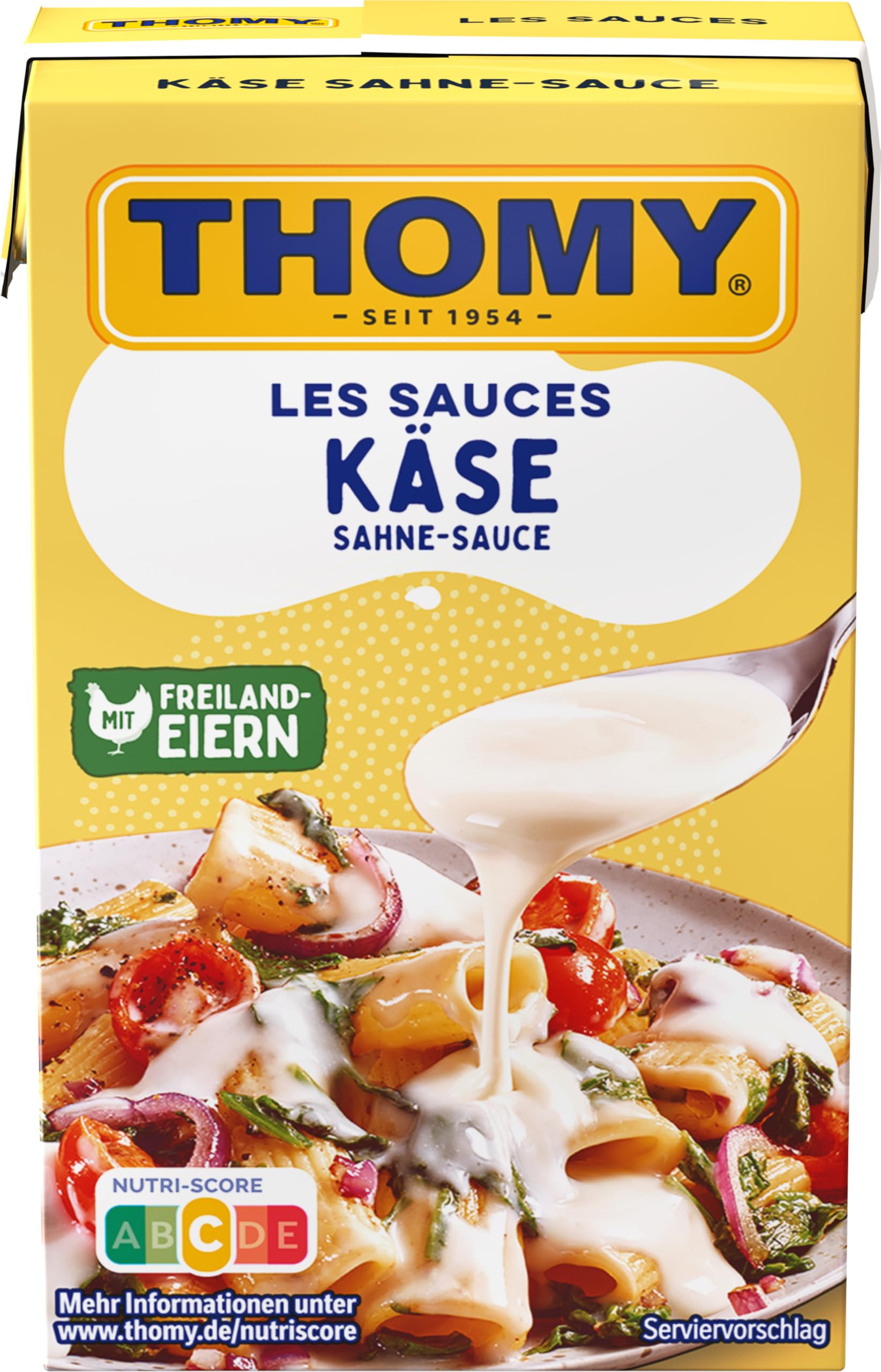 THOMY Les Sauces Käse Sahne Sauce 250ml - Combiblock, 1er Pack (1 x 250ml) Angebot bei HelloDeals