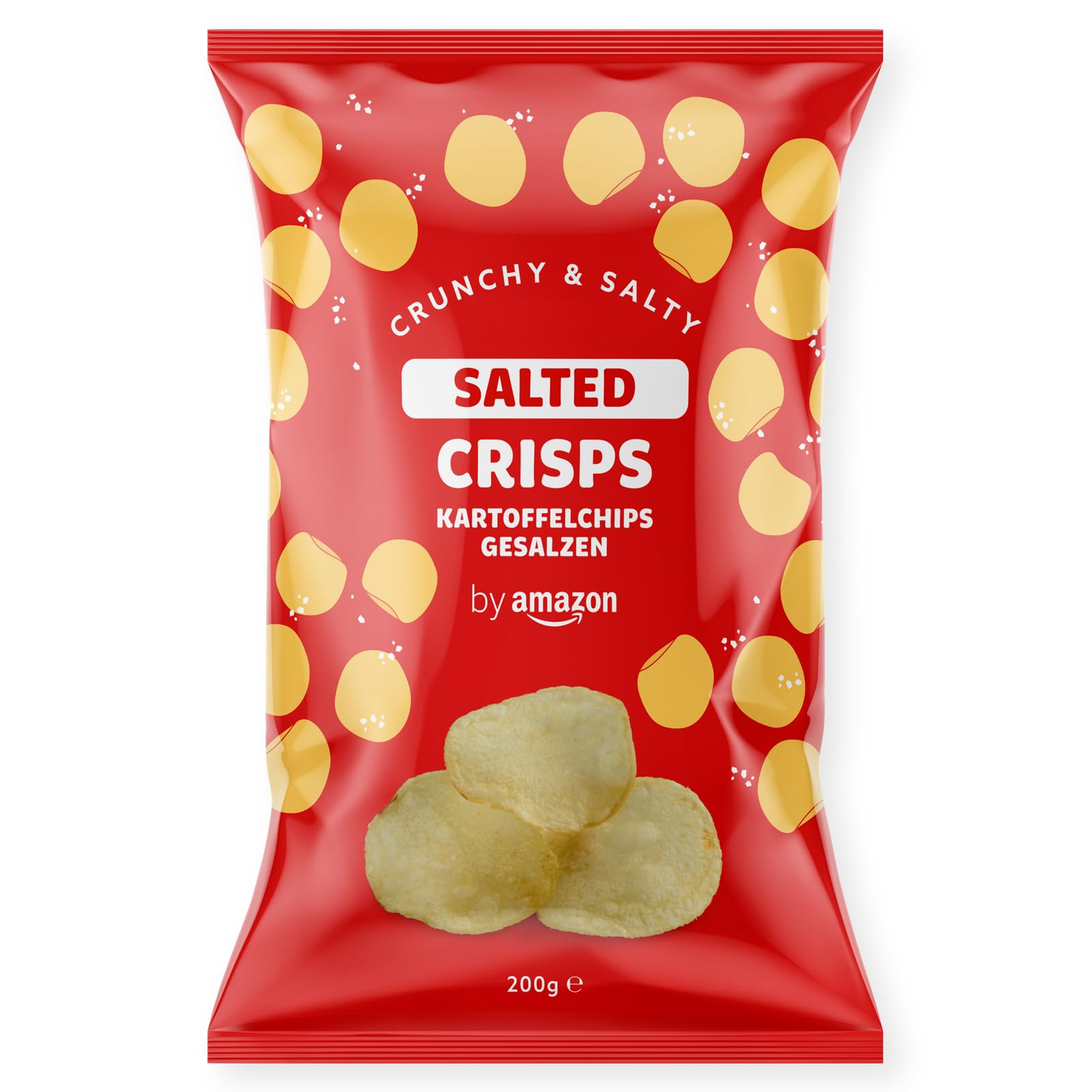 by Amazon Kartoffelchips gesalzen, 200g Gesalzen 200 g (1er-Pack) Angebot bei HelloDeals