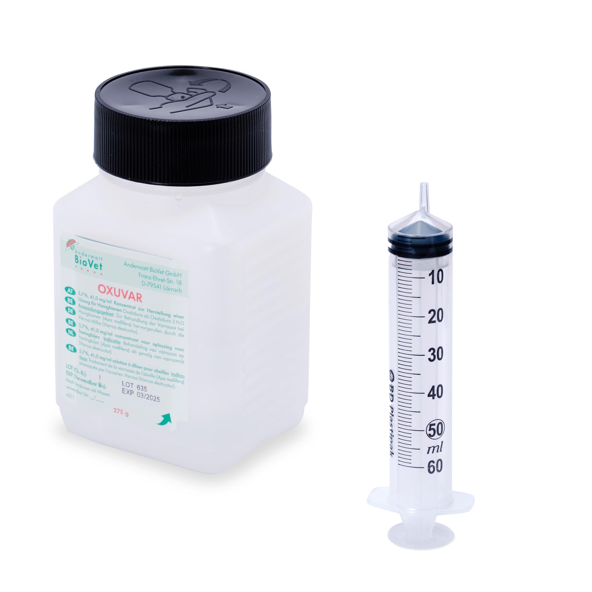 Set: Oxuvar 5,7% 275g + 60ml Dosierspritze Angebot bei HelloDeals