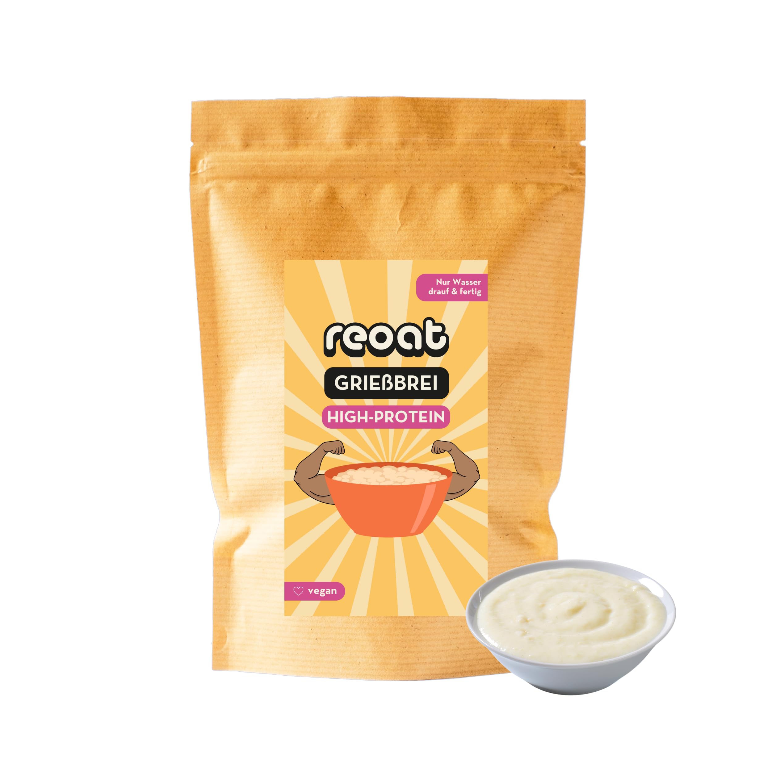 reoat Grießbrei High Protein - veganer Protein Grießbrei (100g) Angebot bei HelloDeals
