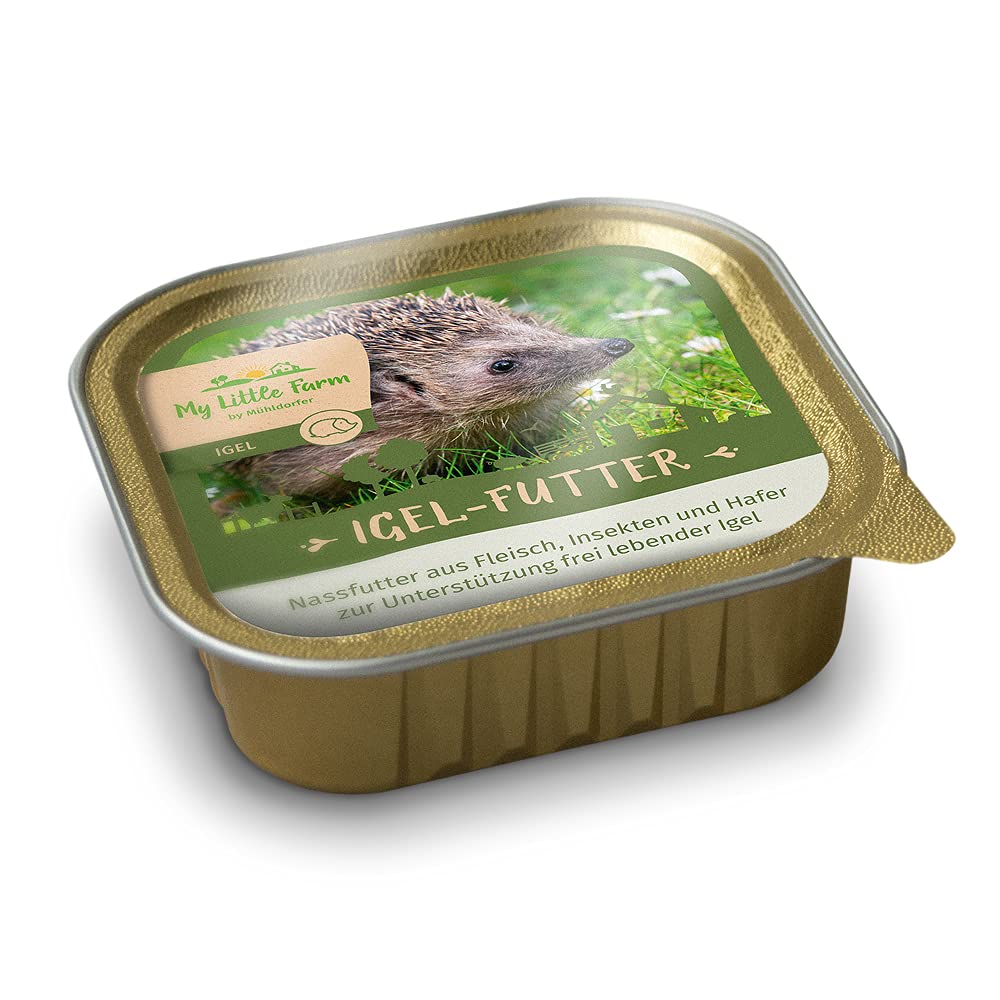 My Little Farm Igelfutter, naturkonformes Igelfutter, über 90% Fleischanteil, mit wertvollem Insektenprotein, Premium-Qualität 300 g (1er Pack) Angebot bei HelloDeals
