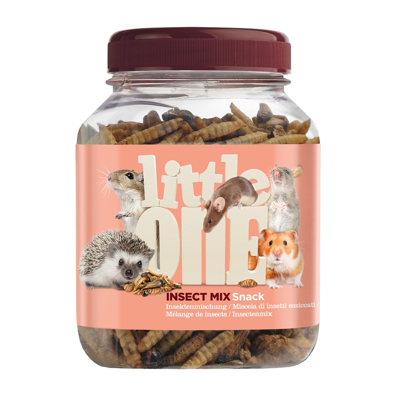 Little One Insektenmischung | 75 g | Ergänzungsfuttermittel für Hamster, Ratten, Mäuse, Rennmäuse, Igel und Zuckergleiter | Zur Unterstützung des Wohlbefindens | Proteinreich Insektenmischung 75 g (1er Pack) Angebot bei HelloDeals