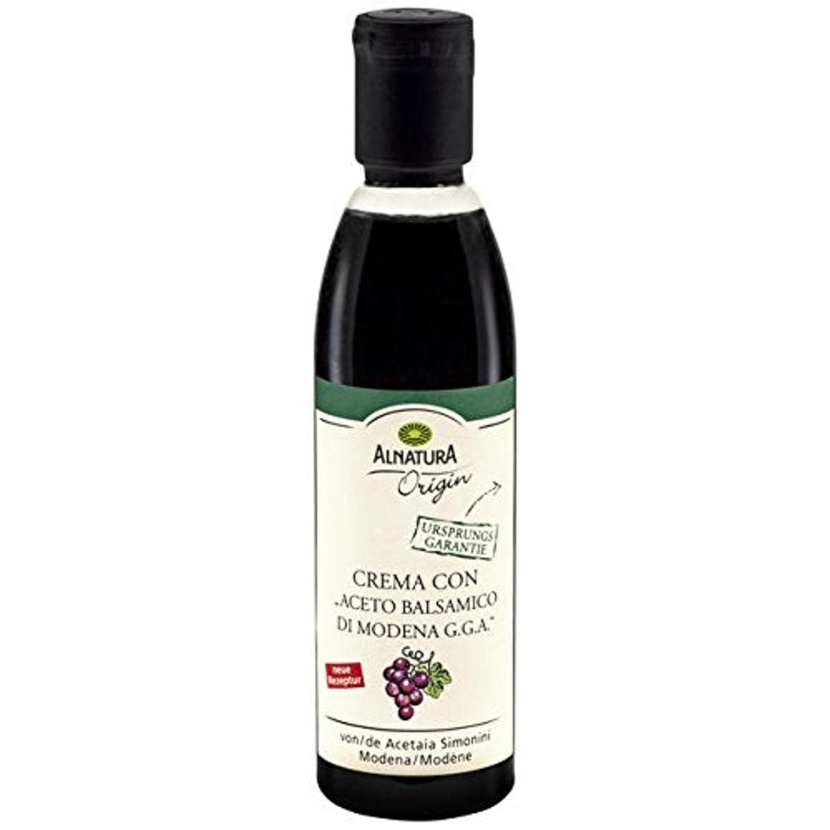 Alnatura Origin Crema con Aceto Balsamico, 250 ml Balsamico 250 ml (1er Pack) Angebot bei HelloDeals