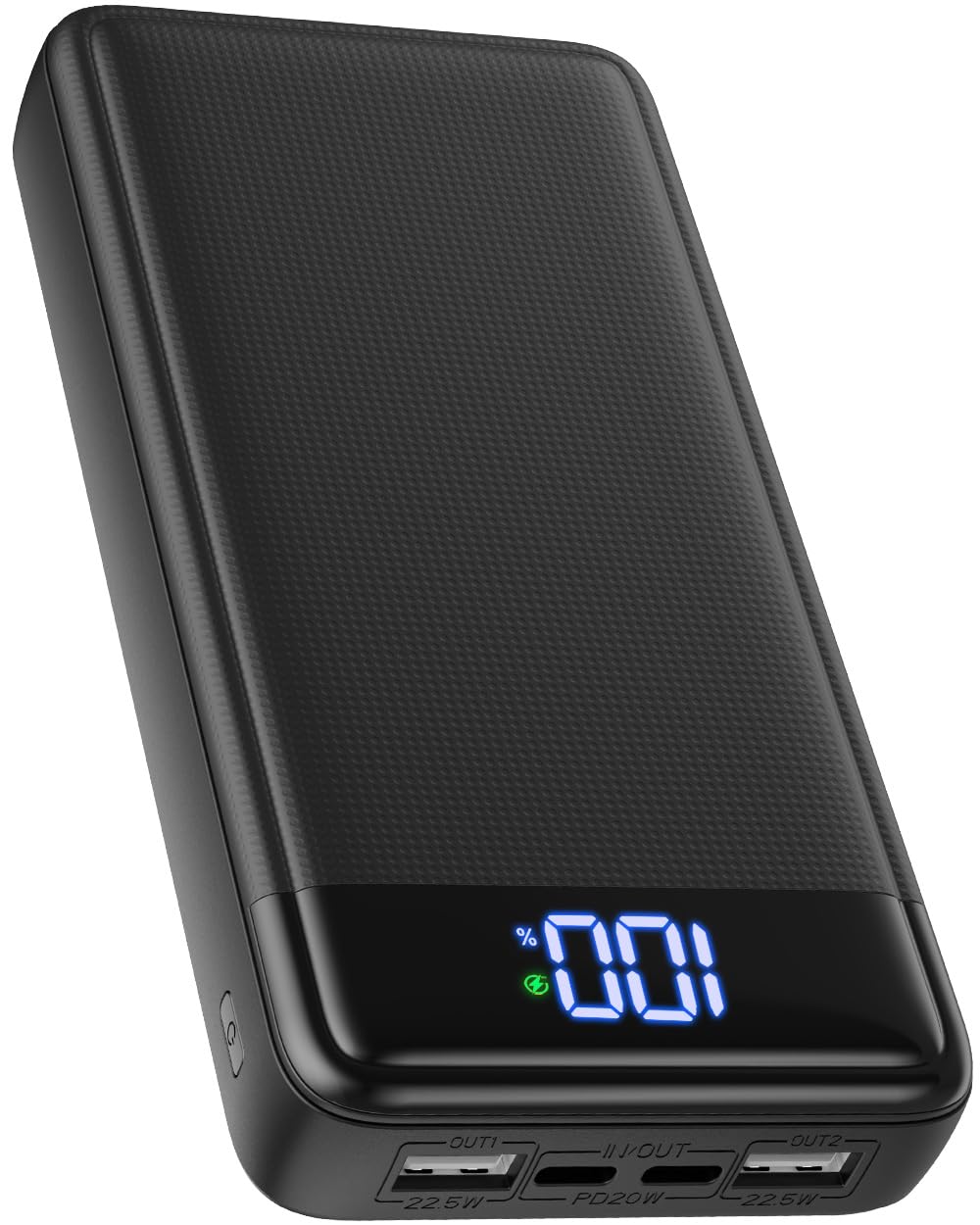 Power Bank 26800mAh, 22.5W Powerbank, Externer Handyakku Schnellladen USB C Input & Output mit LED Anzeige, PD3.0 QC4.0 Tragbares Ladegerät Kompatibel mit iPhone 16 15 14 13 12 Pro Max iPad. Angebot bei HelloDeals