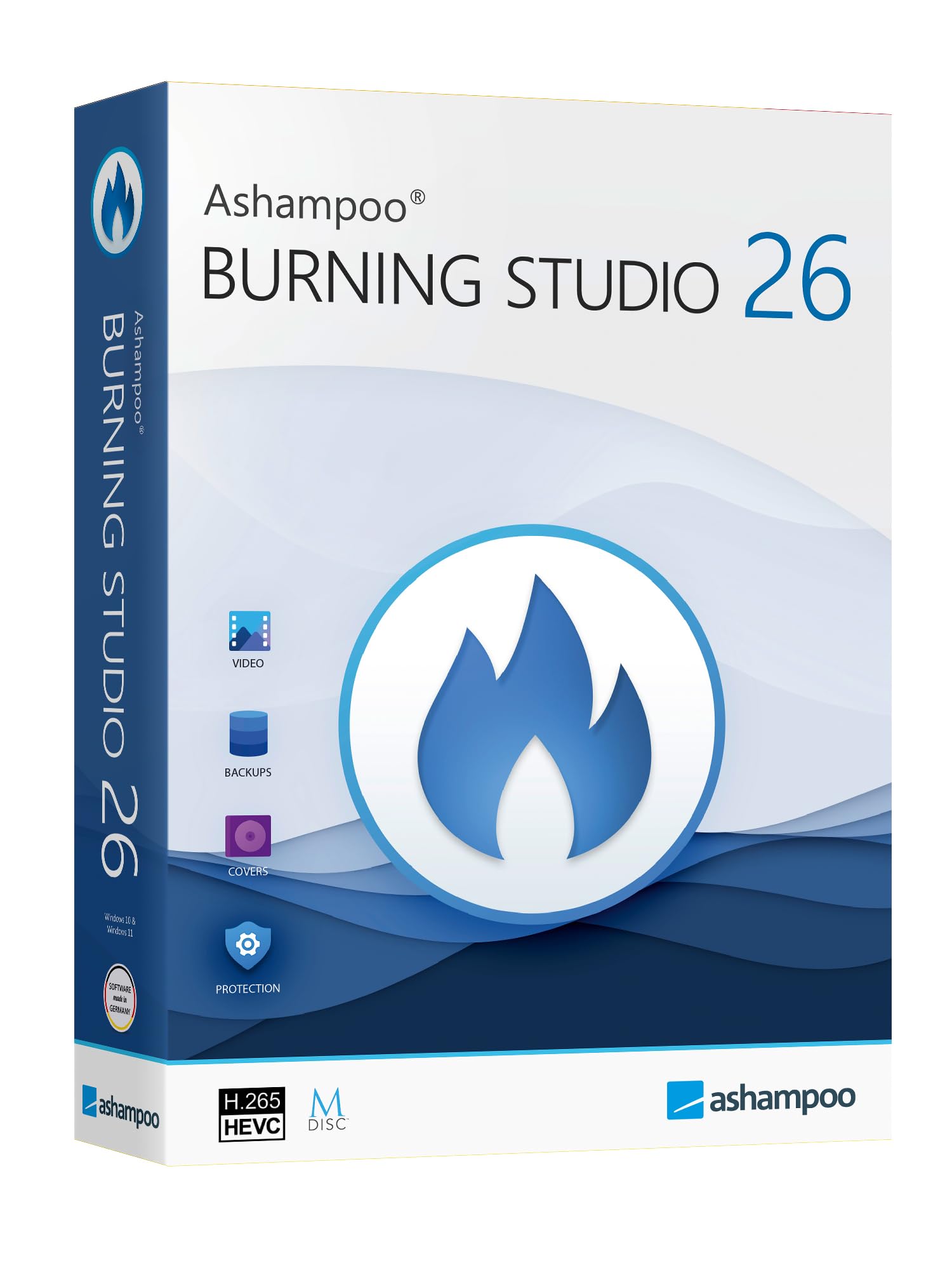 Burning Studio 26 - Brennen, Kopieren, Sicher, Rippen - der Multimedie Alleskönner für Windows 11, 10 Angebot bei HelloDeals