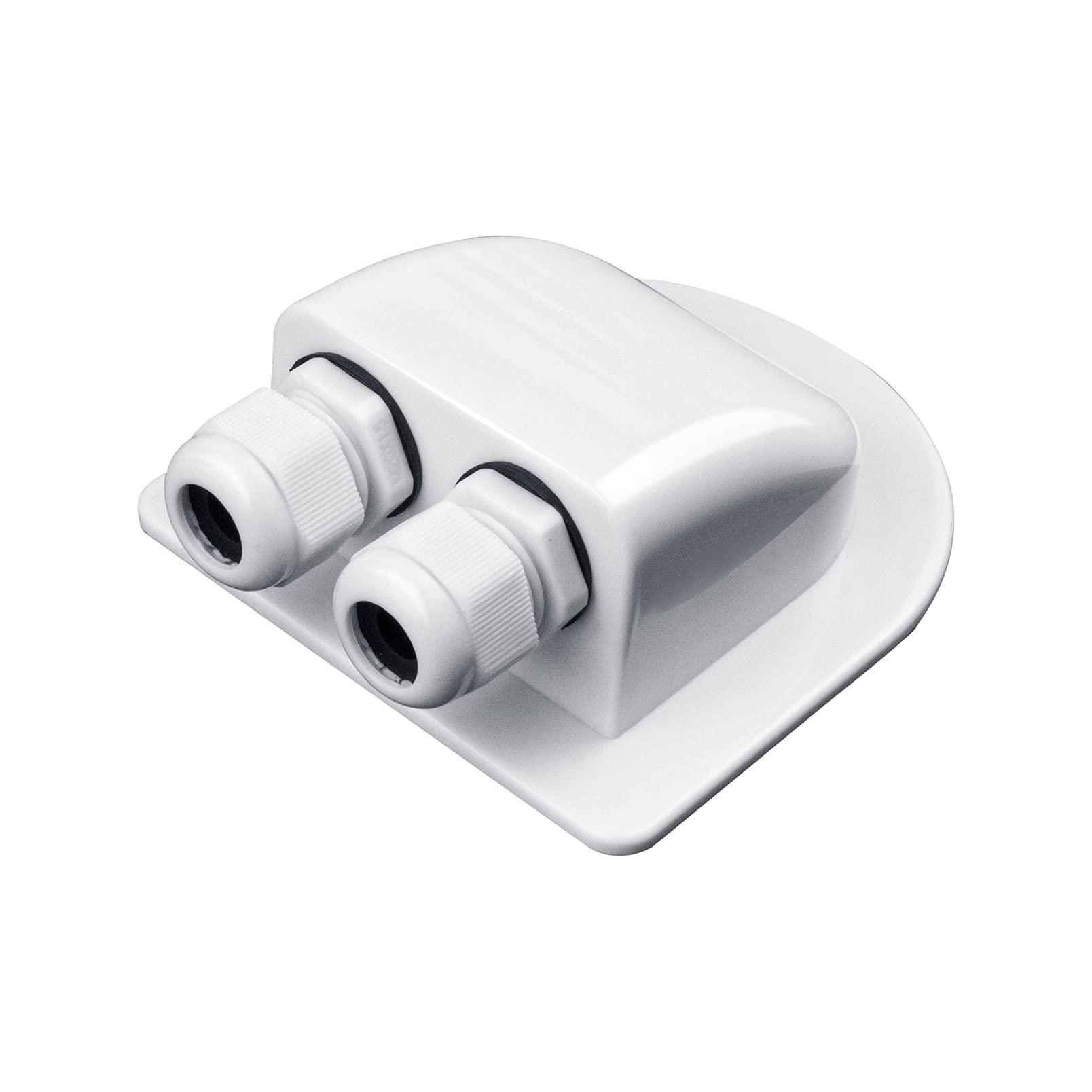 Solar Kabeldurchführung 2-Fach Solar Dachdurchführung Ziegel wasserdichte Solarmodule Kabelverbinder für Wohnmobil Photovoltaik RV Camper Sat-Anlage Klimaanlage Caravan Booten Angebot bei HelloDeals