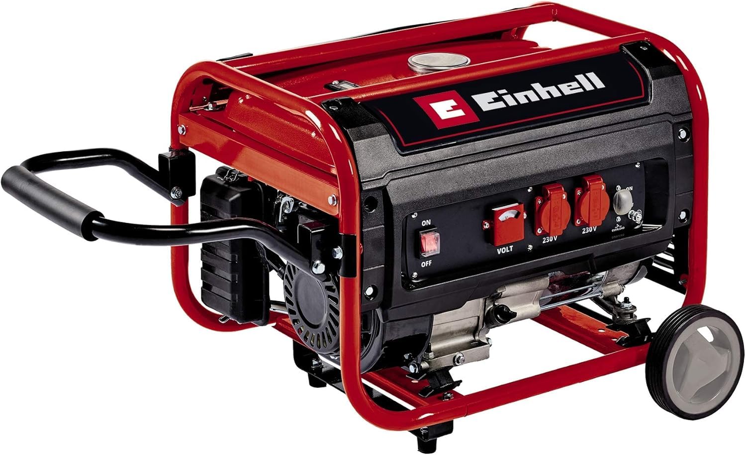 Einhell Stromerzeuger (Benzin) TC-PG 35/E5 (3100 W Maximalleistung, 2600 W max. Dauerleistung, 15 L Tank, 4-Takt-Motor, AVR-Funktion, 2x 230 V, Ölmangelsicherung, Überlastschutz) Angebot bei HelloDeals