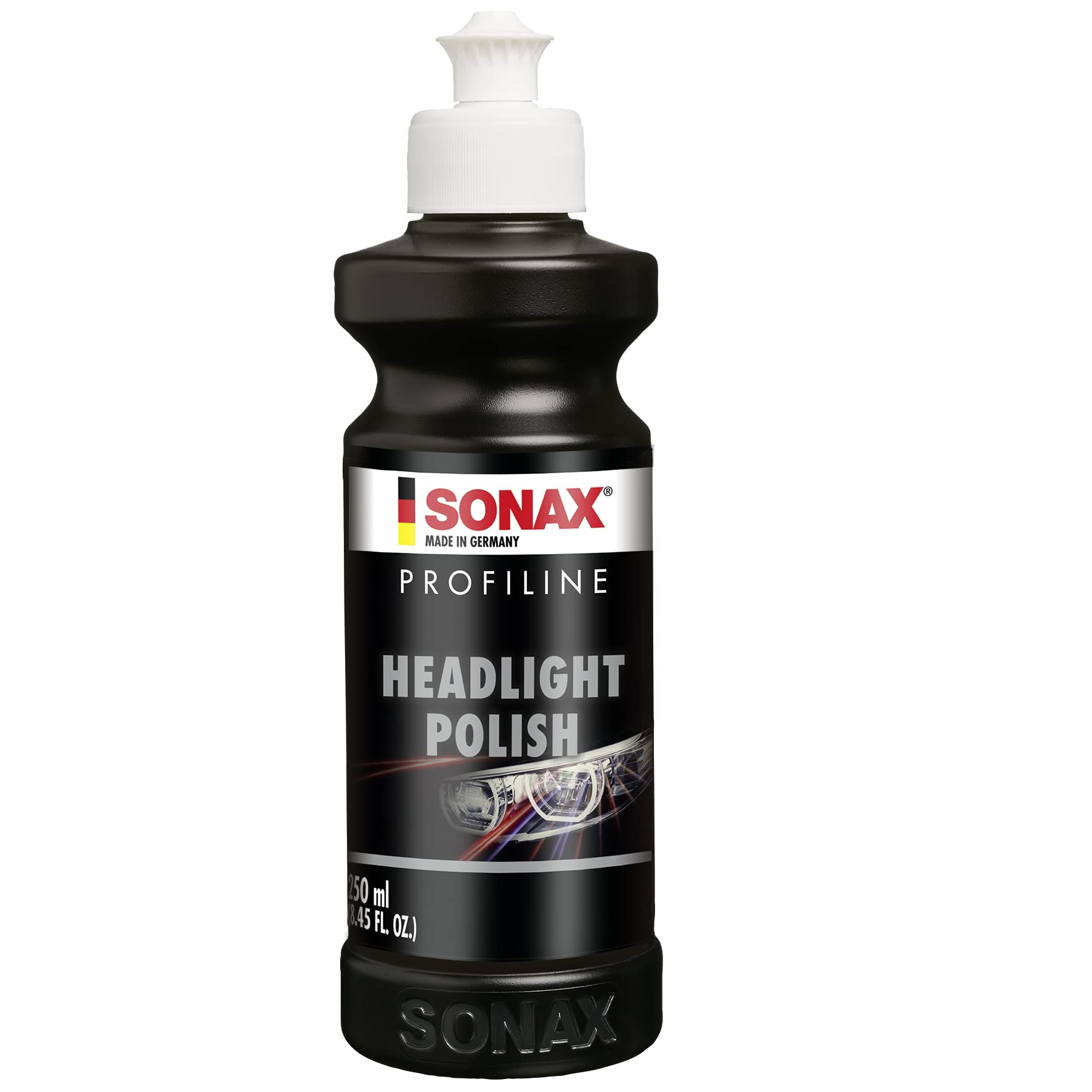 SONAX PROFILINE HeadlightPolish (250 ml) spezielle Schleifpaste zur Auffrischung von vergilbten und vermatteten Scheinwerfern aus Kunststoff | Art-Nr. 02761410 Angebot bei HelloDeals