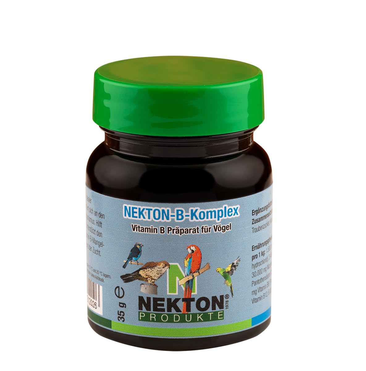 NEKTON-B-Komplex | Vitamin B-Komplex für alle Vogelarten | Made in Germany (35g) 35 g (1er Pack) Angebot bei HelloDeals